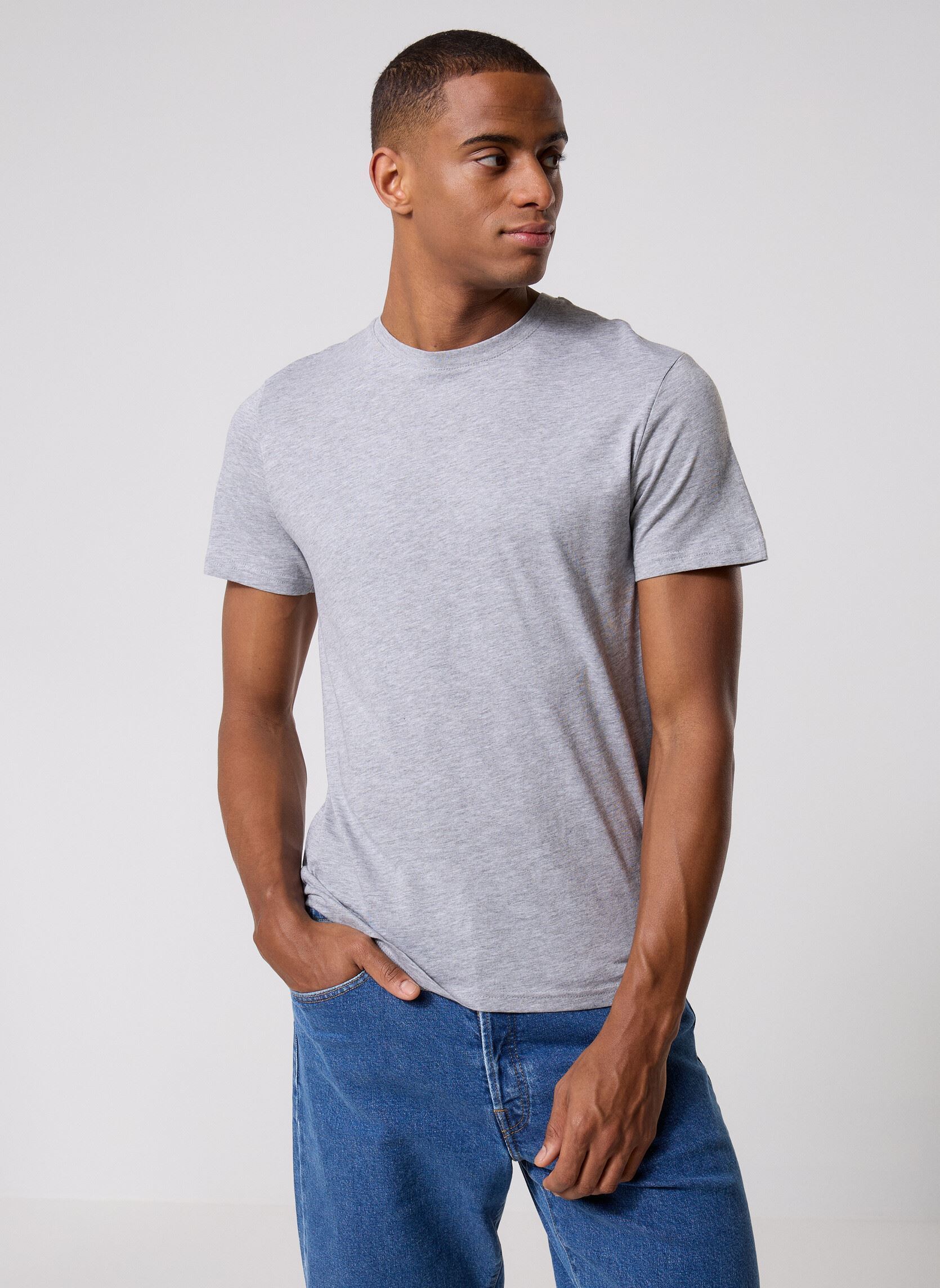 Kurzarm-T-Shirts TASKO herren grau MADE BY Kurzarm-T-Shirts TASKO herren grau Gris Chine