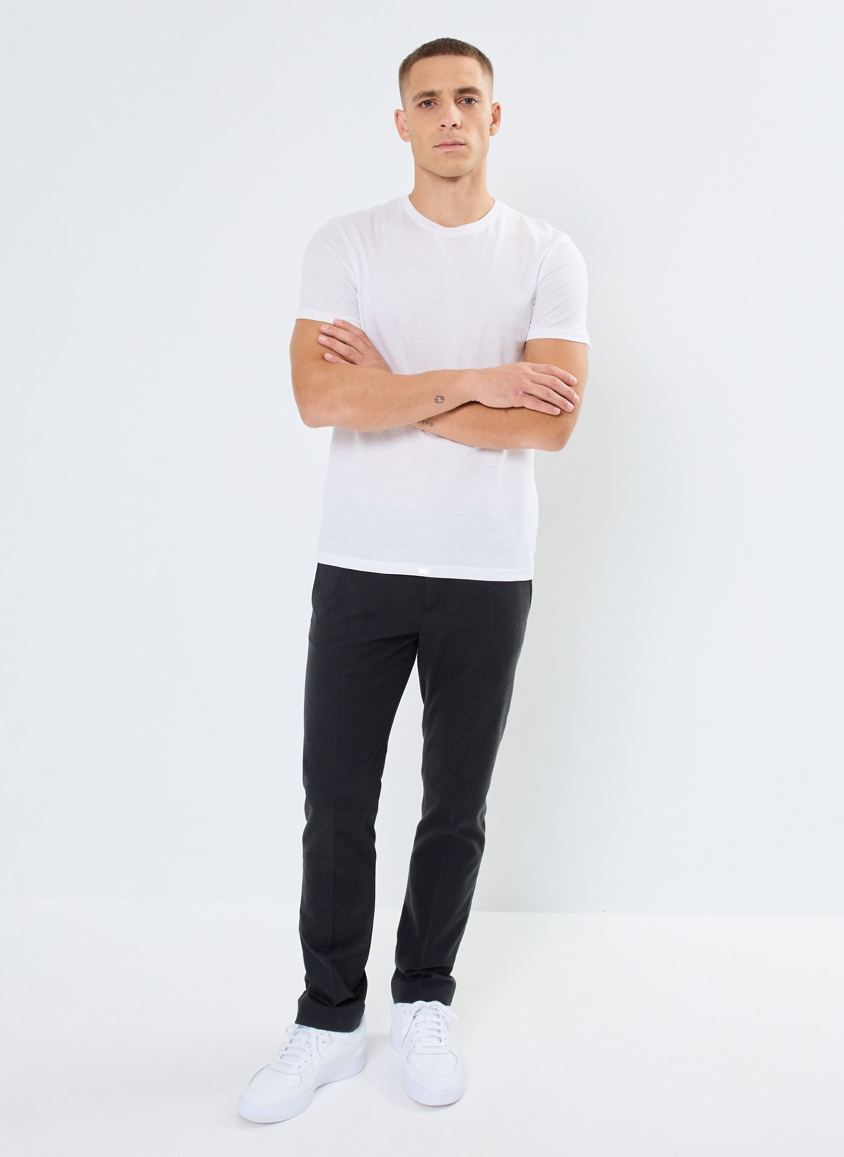 Kurzarm-T-Shirts TASKO herren weiß MADE BY Kurzarm-T-Shirts TASKO herren weiß Blanc