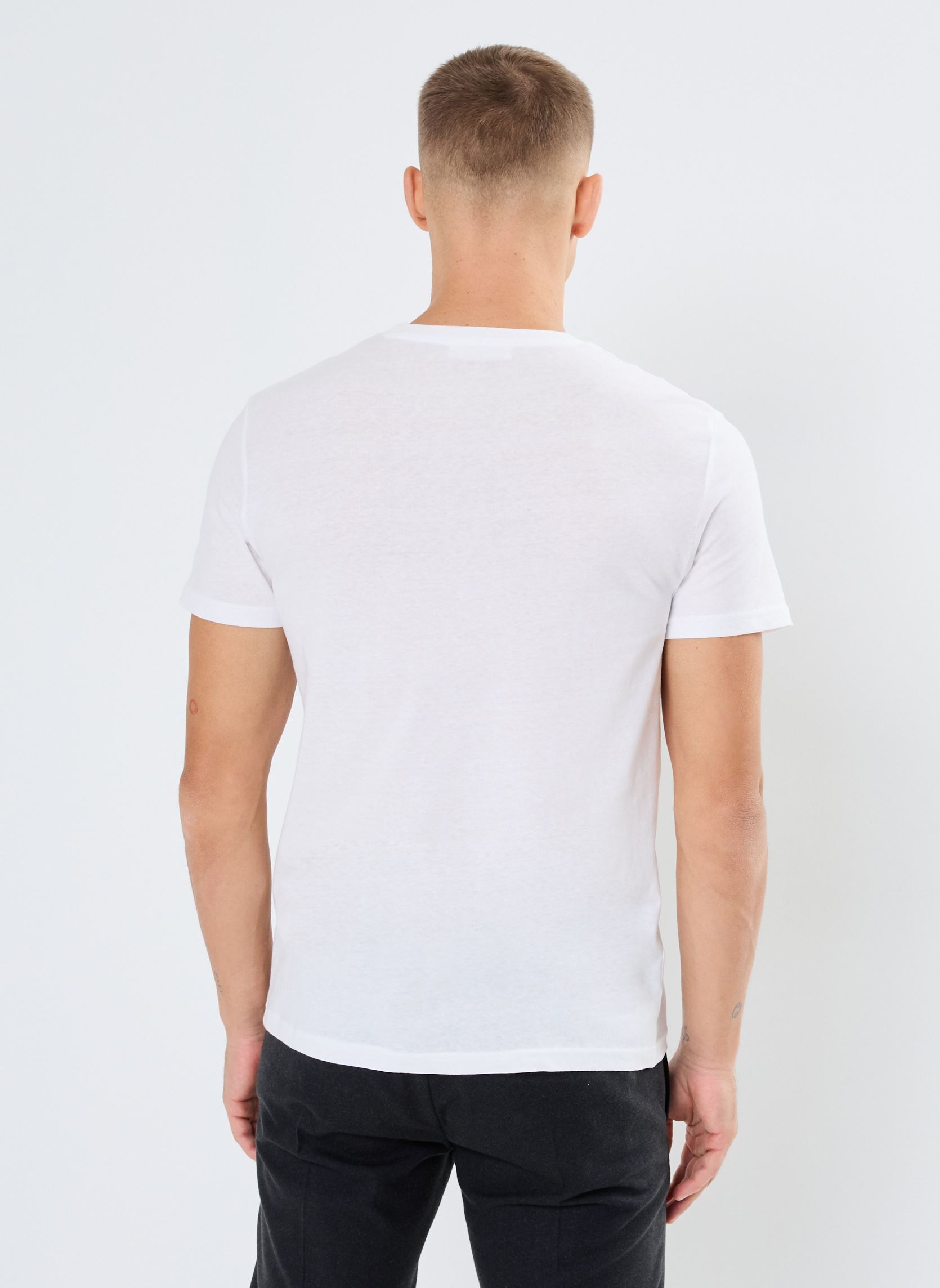 Kurzarm-T-Shirts TASKO herren weiß MADE BY Kurzarm-T-Shirts TASKO herren weiß Blanc