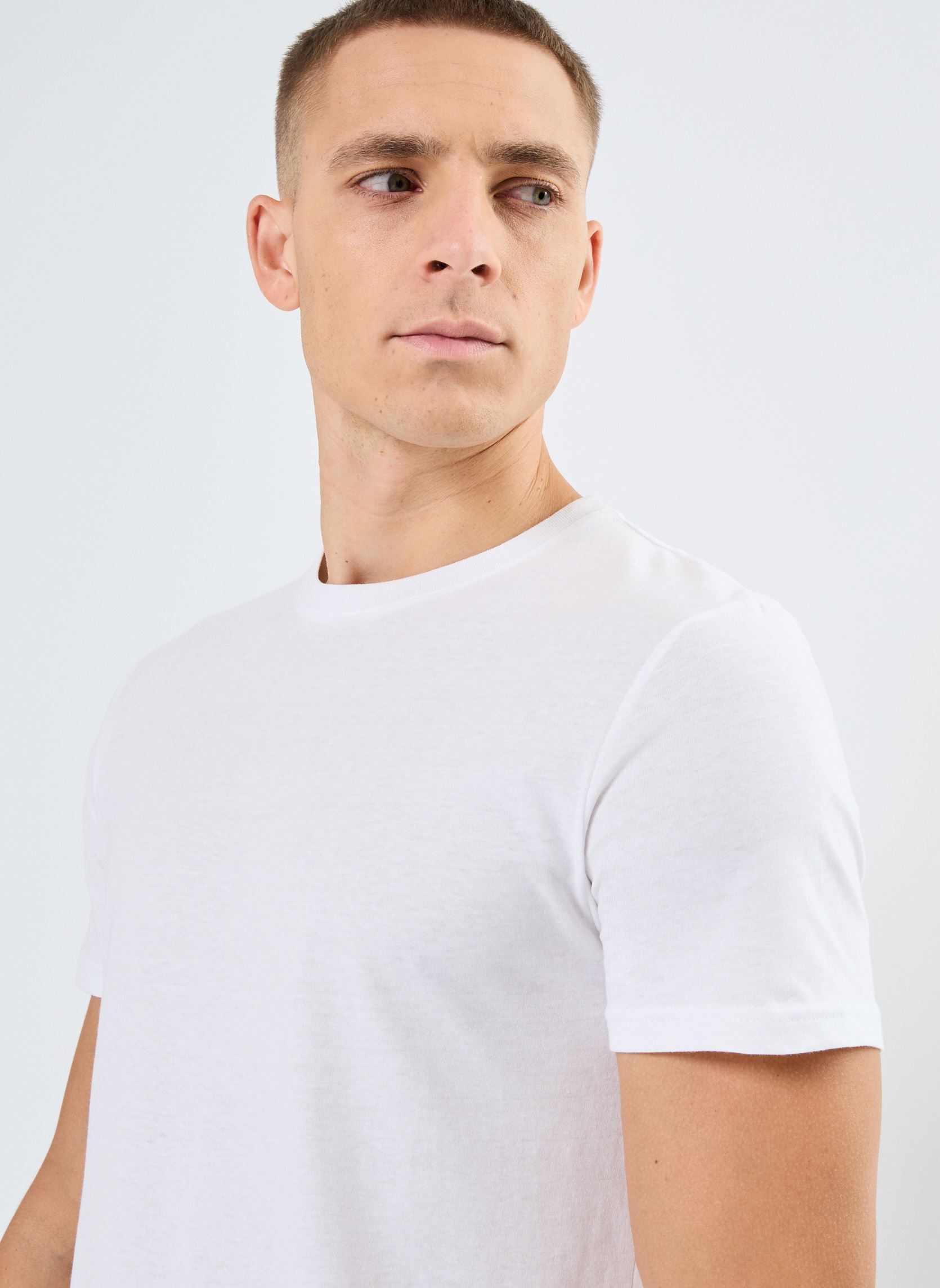 Kurzarm-T-Shirts TASKO herren weiß MADE BY Kurzarm-T-Shirts TASKO herren weiß Blanc
