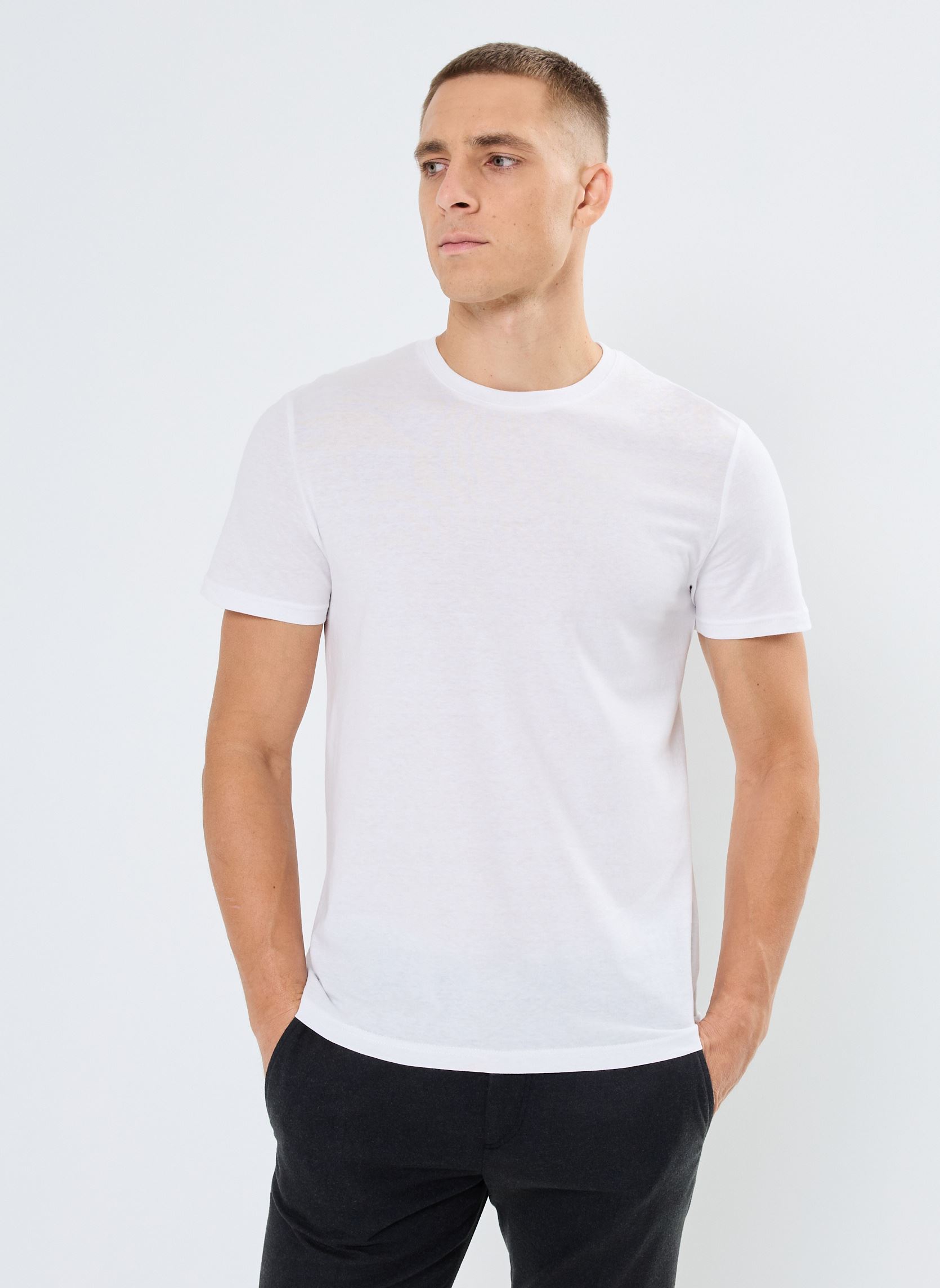 Kurzarm-T-Shirts TASKO herren weiß MADE BY Kurzarm-T-Shirts TASKO herren weiß Blanc