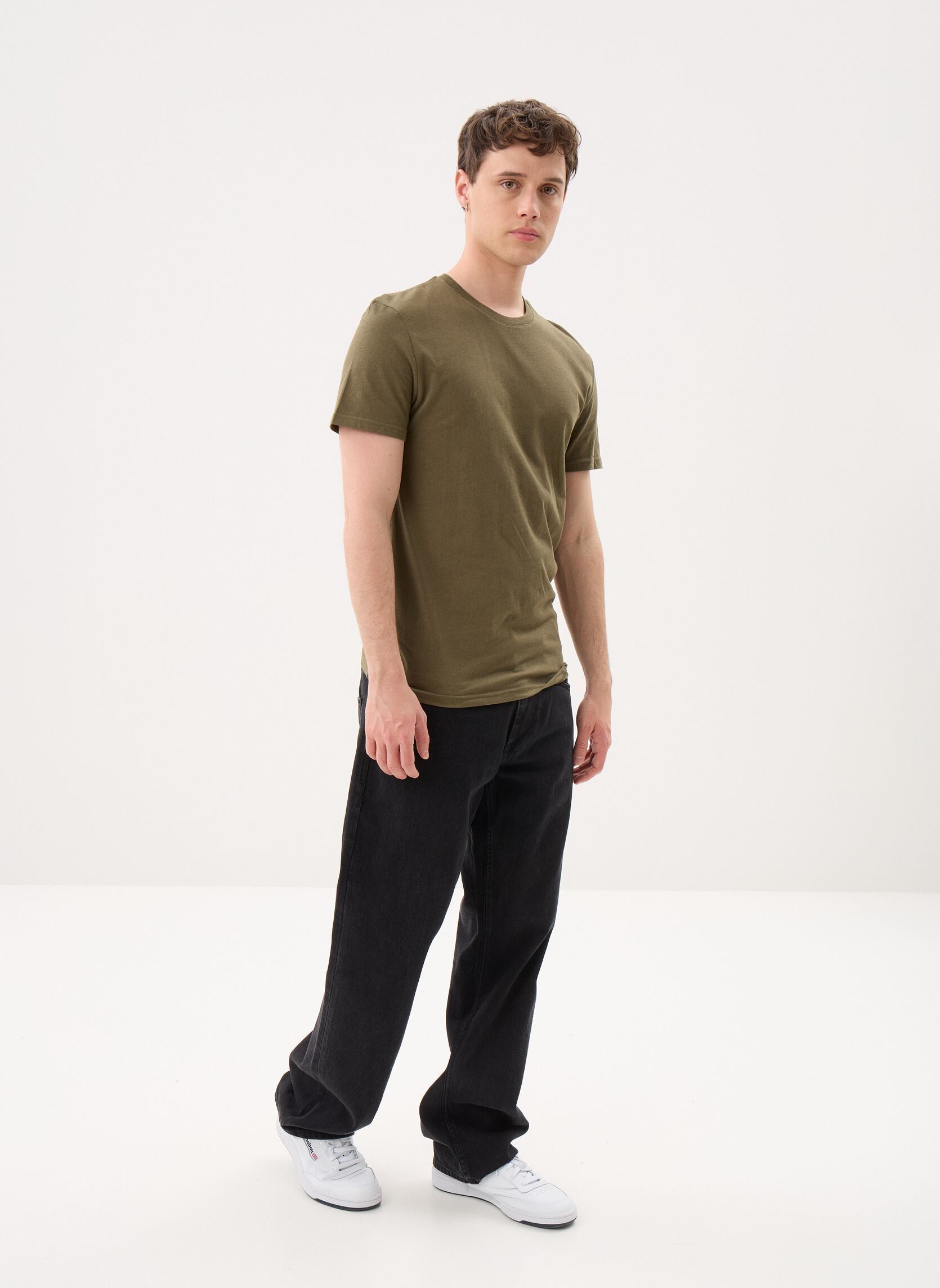 Kurzarm-T-Shirts TASKO herren grün MADE BY Kurzarm-T-Shirts TASKO herren grün grape leaf