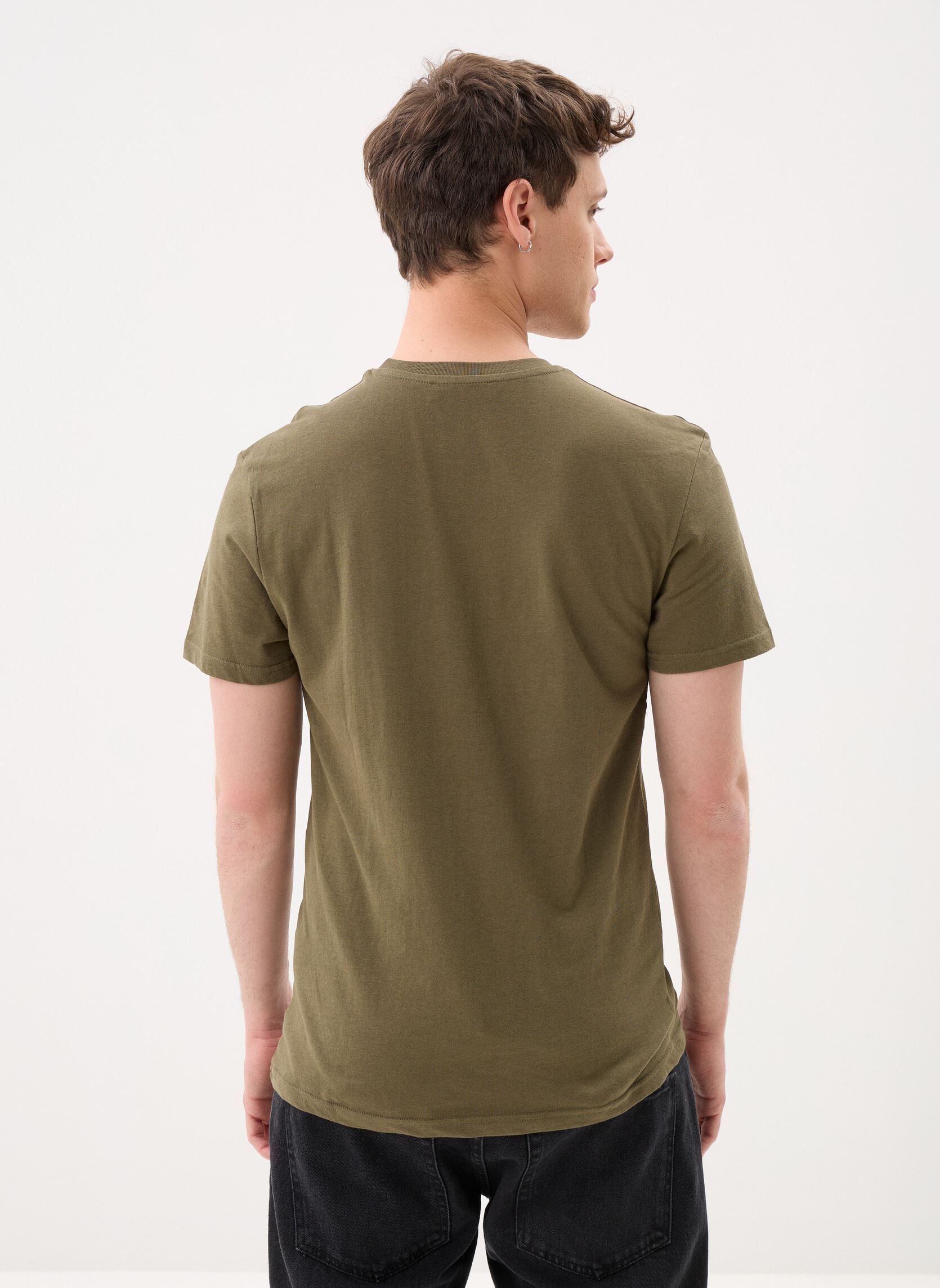 Kurzarm-T-Shirts TASKO herren grün MADE BY Kurzarm-T-Shirts TASKO herren grün grape leaf