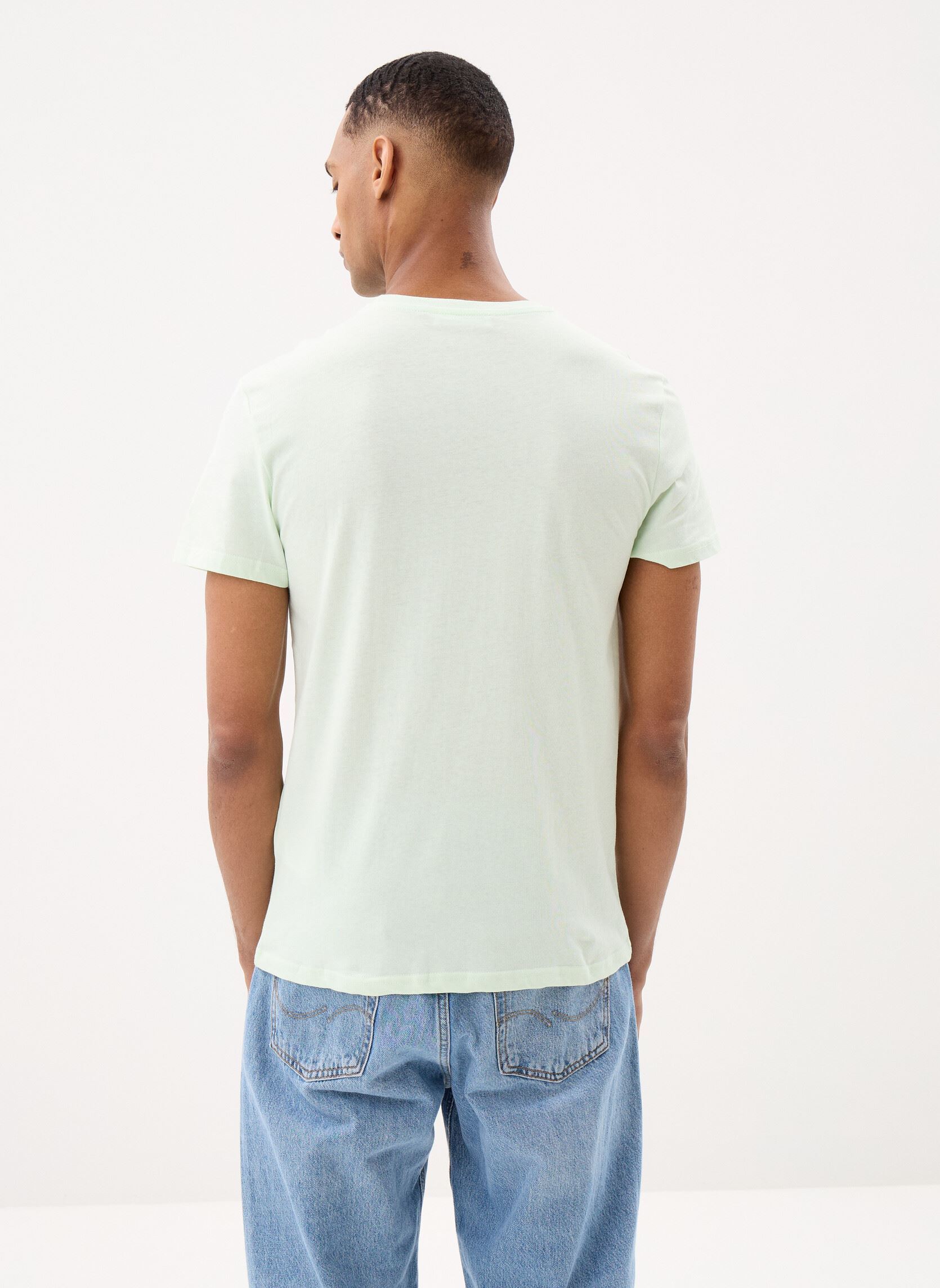 Kurzarm-T-Shirts TASKO herren grün MADE BY Kurzarm-T-Shirts TASKO herren grün DUSTY AQUA