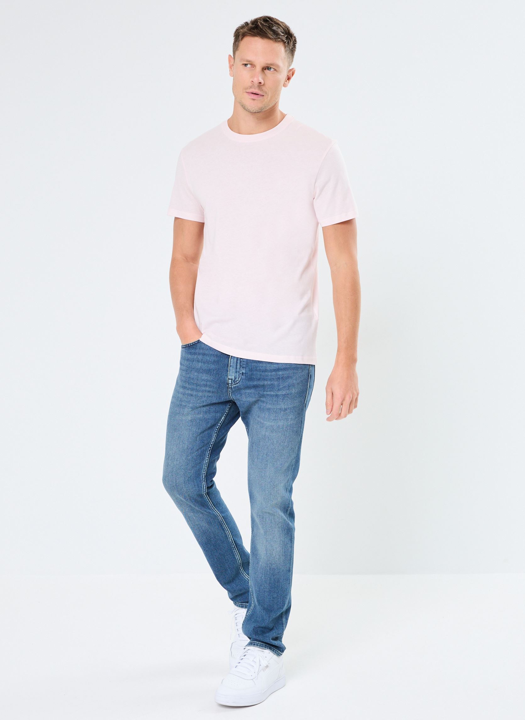 Kurzarm-T-Shirts TASKO herren rosa MADE BY Kurzarm-T-Shirts TASKO herren rosa Cradle Pink
