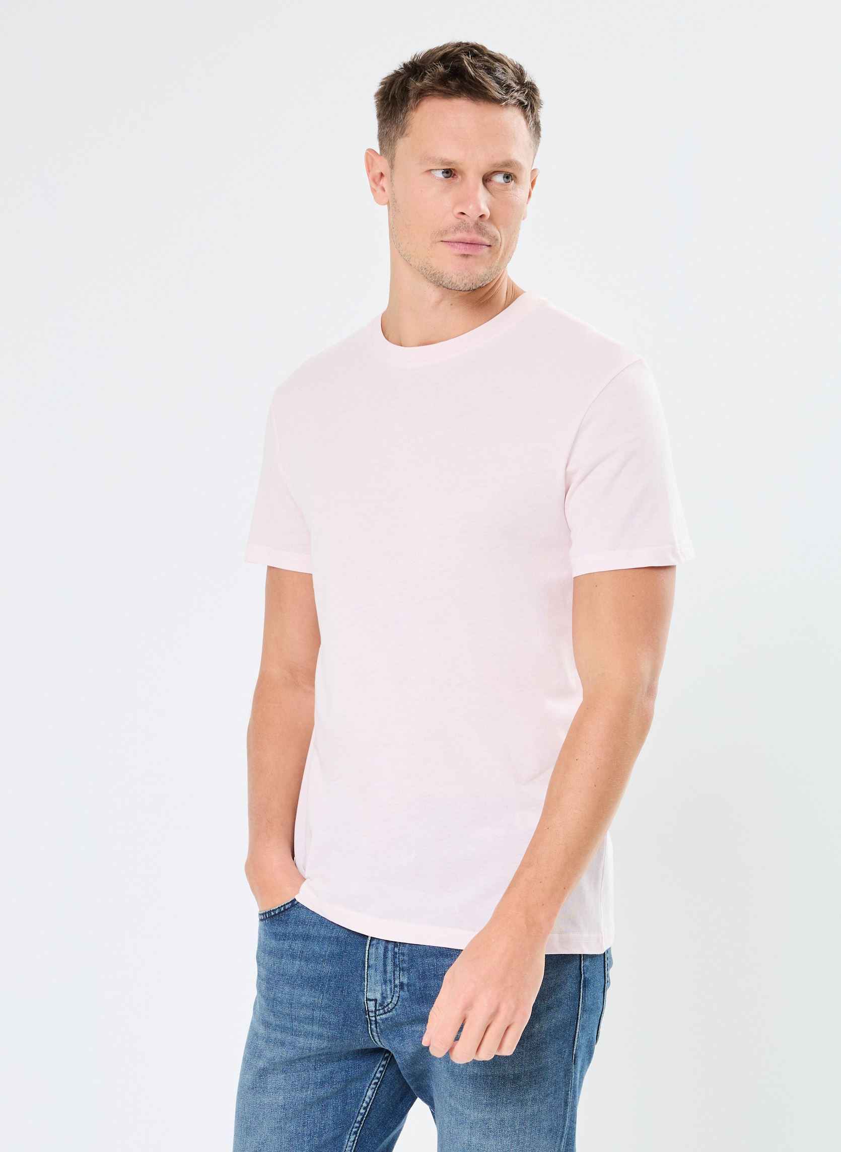 Kurzarm-T-Shirts TASKO herren rosa MADE BY Kurzarm-T-Shirts TASKO herren rosa Cradle Pink