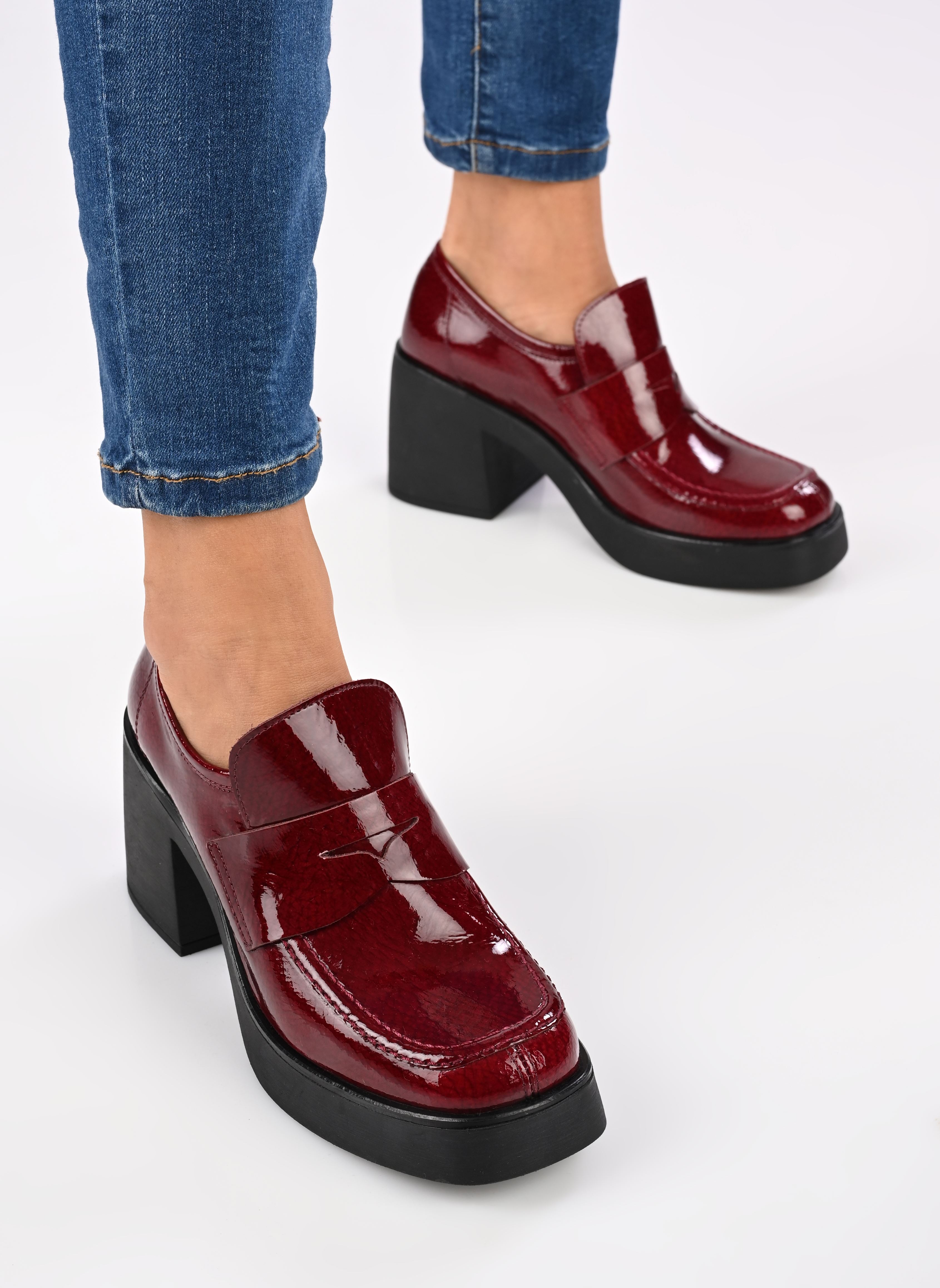 Mocassins 6906 dames rood Bryan Stepwise Mocassins 6906 dames rood MARSALA