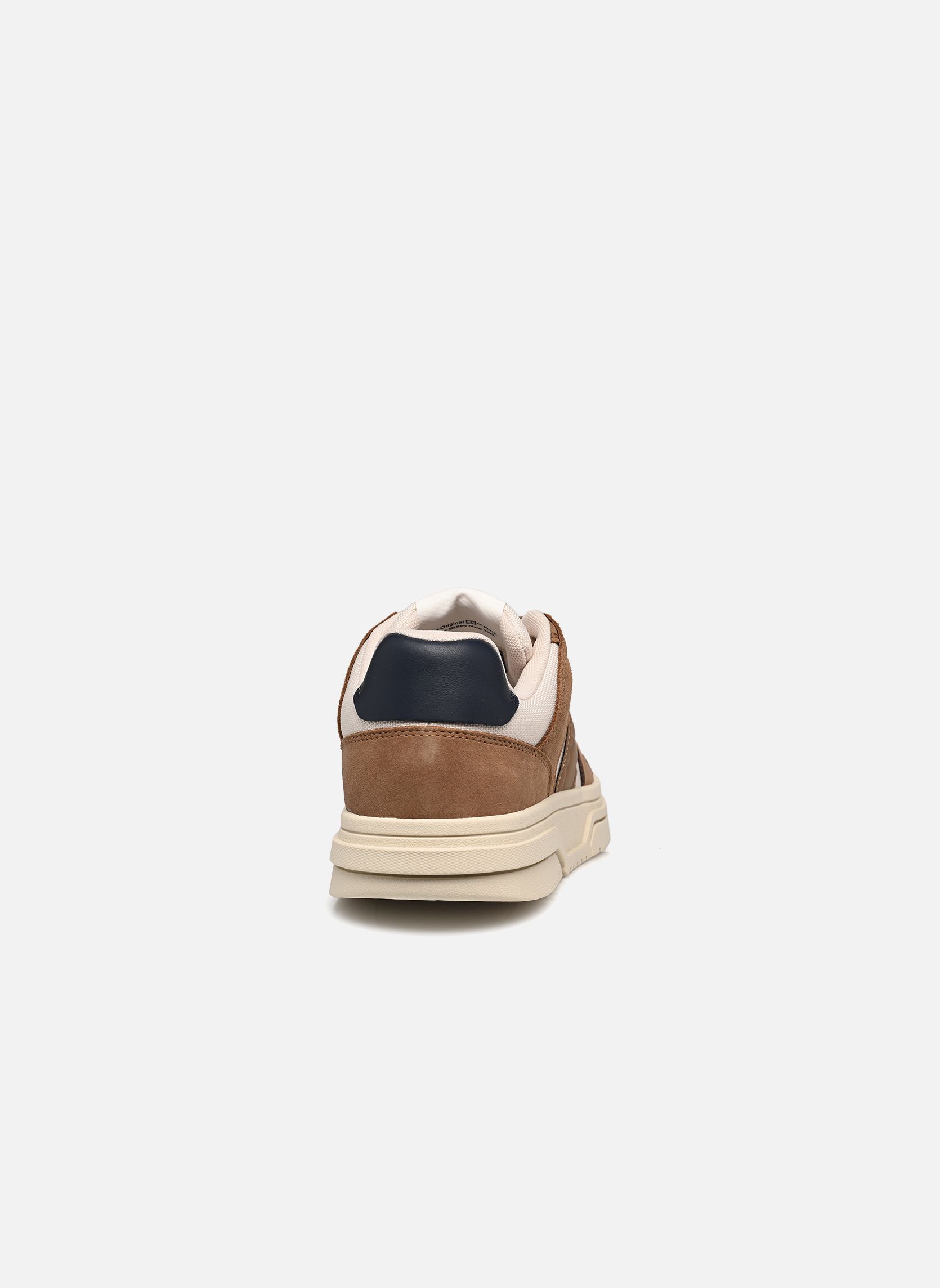 Sneakers THE BROOKLYN MIX MAT uomo bianco Tommy Jeans Sneakers THE BROOKLYN MIX MAT uomo bianco LIGHT SEPIA BROWN