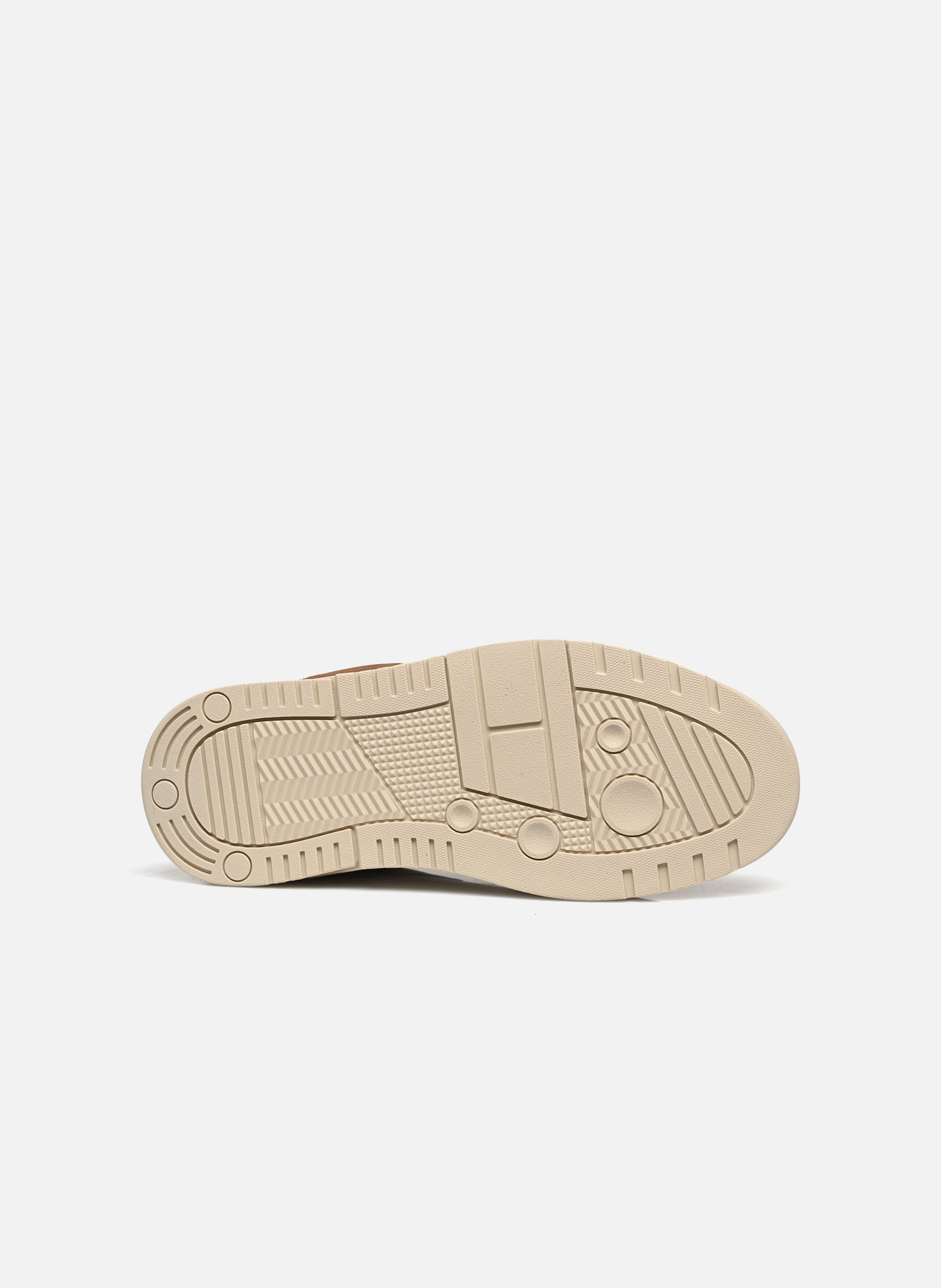 Sneakers THE BROOKLYN MIX MAT uomo bianco Tommy Jeans Sneakers THE BROOKLYN MIX MAT uomo bianco LIGHT SEPIA BROWN