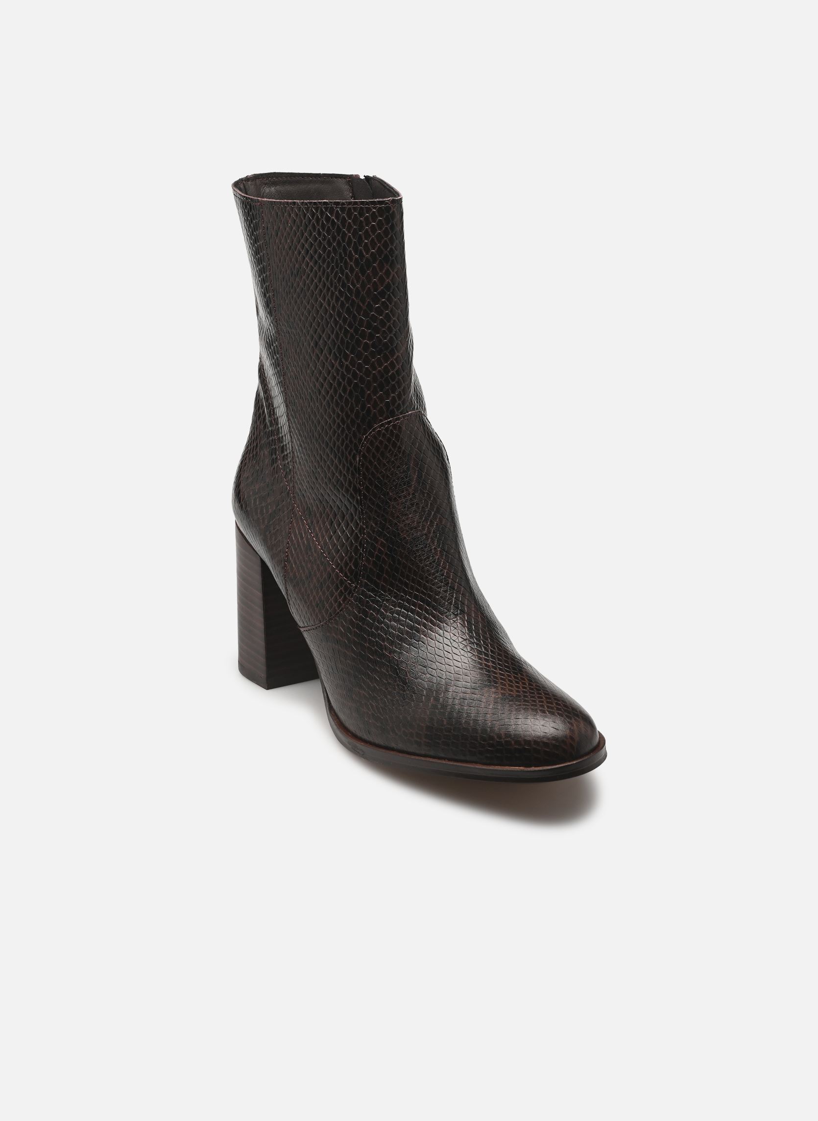 Botines y botas 7001 mujer marrón Bryan Stepwise Botines y botas 7001 mujer marrón TESTA