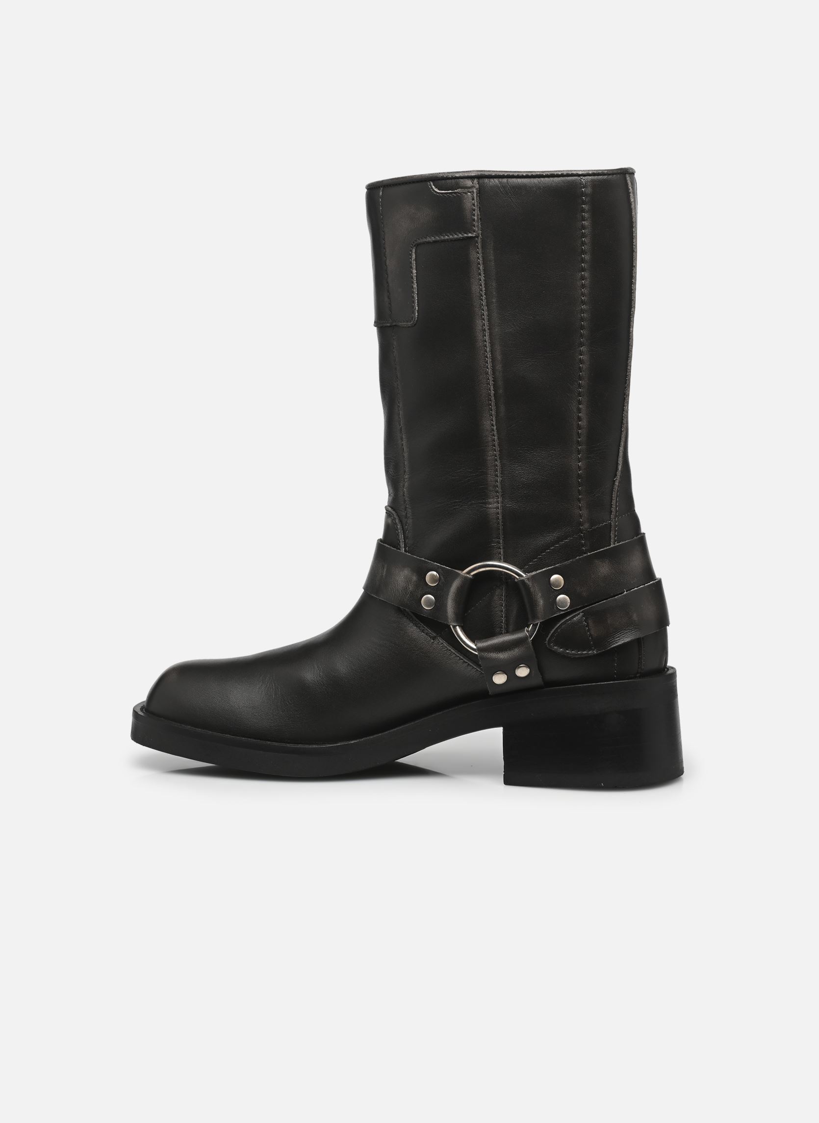 Biker-Stiefeletten 7100 damen grau Bryan Stepwise Biker-Stiefeletten 7100 damen grau GRIS
