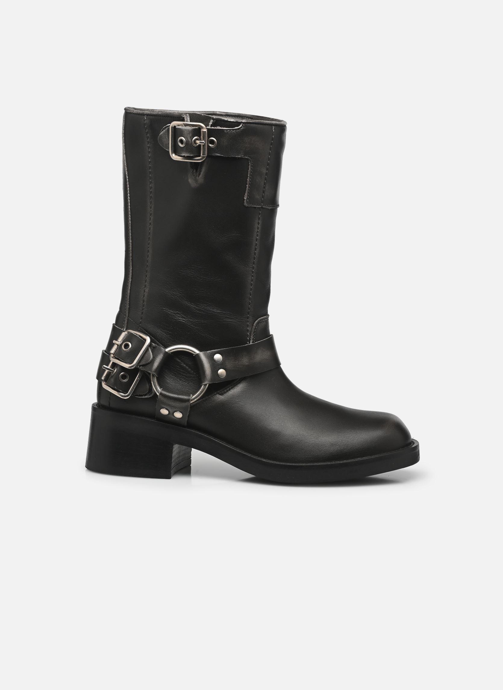 Biker-Stiefeletten 7100 damen grau Bryan Stepwise Biker-Stiefeletten 7100 damen grau GRIS