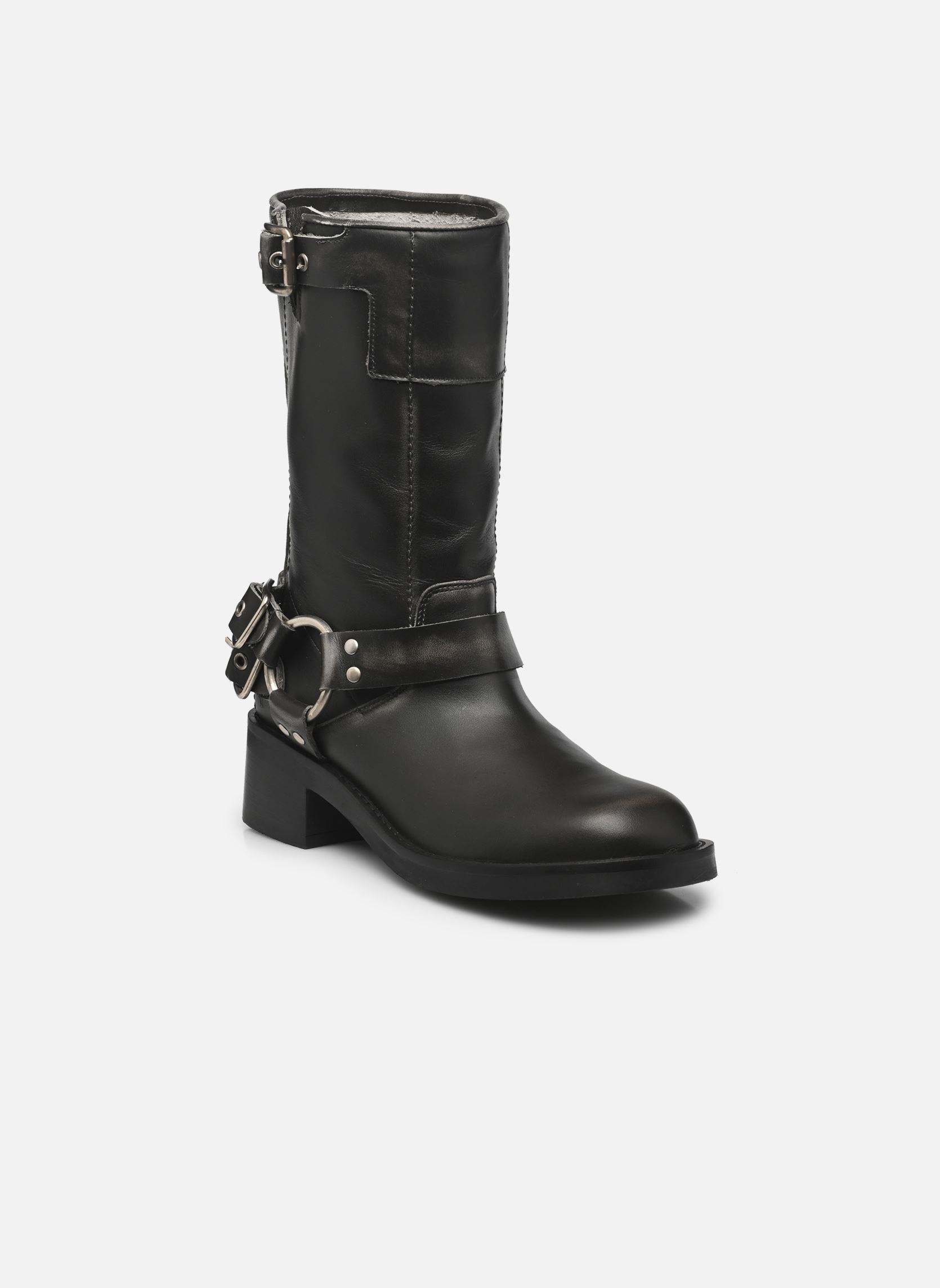 Biker-Stiefeletten 7100 damen grau Bryan Stepwise Biker-Stiefeletten 7100 damen grau GRIS