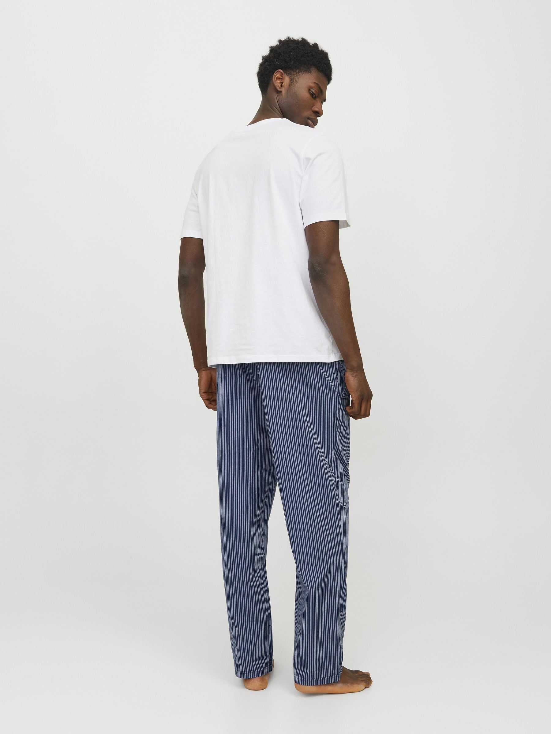 Otros accesorios Jacbasic Tee And Woven Pants Giftbox hombre blanco Jack & Jones Otros accesorios Jacbasic Tee And Woven Pants Giftbox hombre blanco WHITE