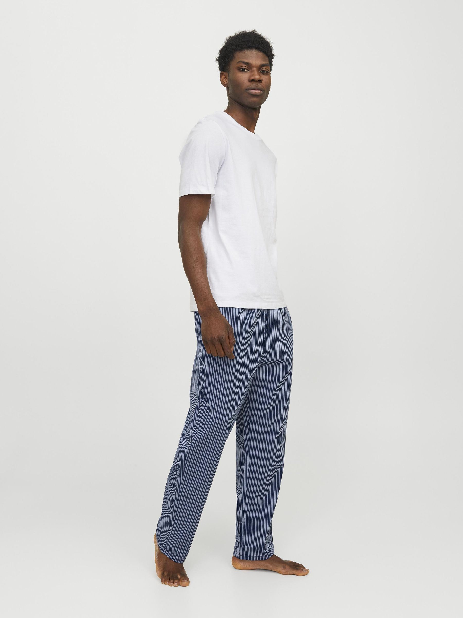 Otros accesorios Jacbasic Tee And Woven Pants Giftbox hombre blanco Jack & Jones Otros accesorios Jacbasic Tee And Woven Pants Giftbox hombre blanco WHITE
