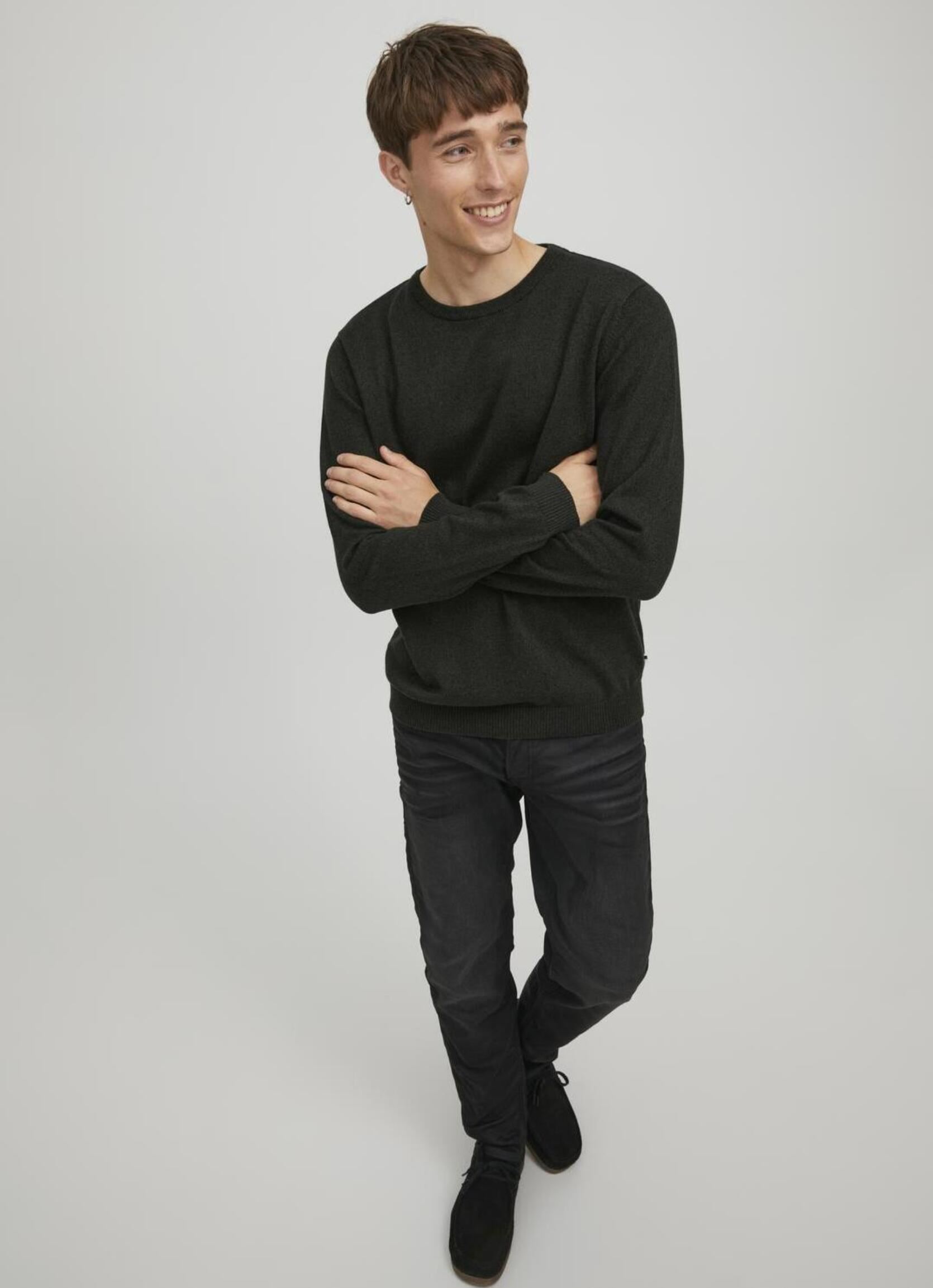 Vêtements Jack & Jones Jjebasic knit Crew Noos/ pour  Accessoires