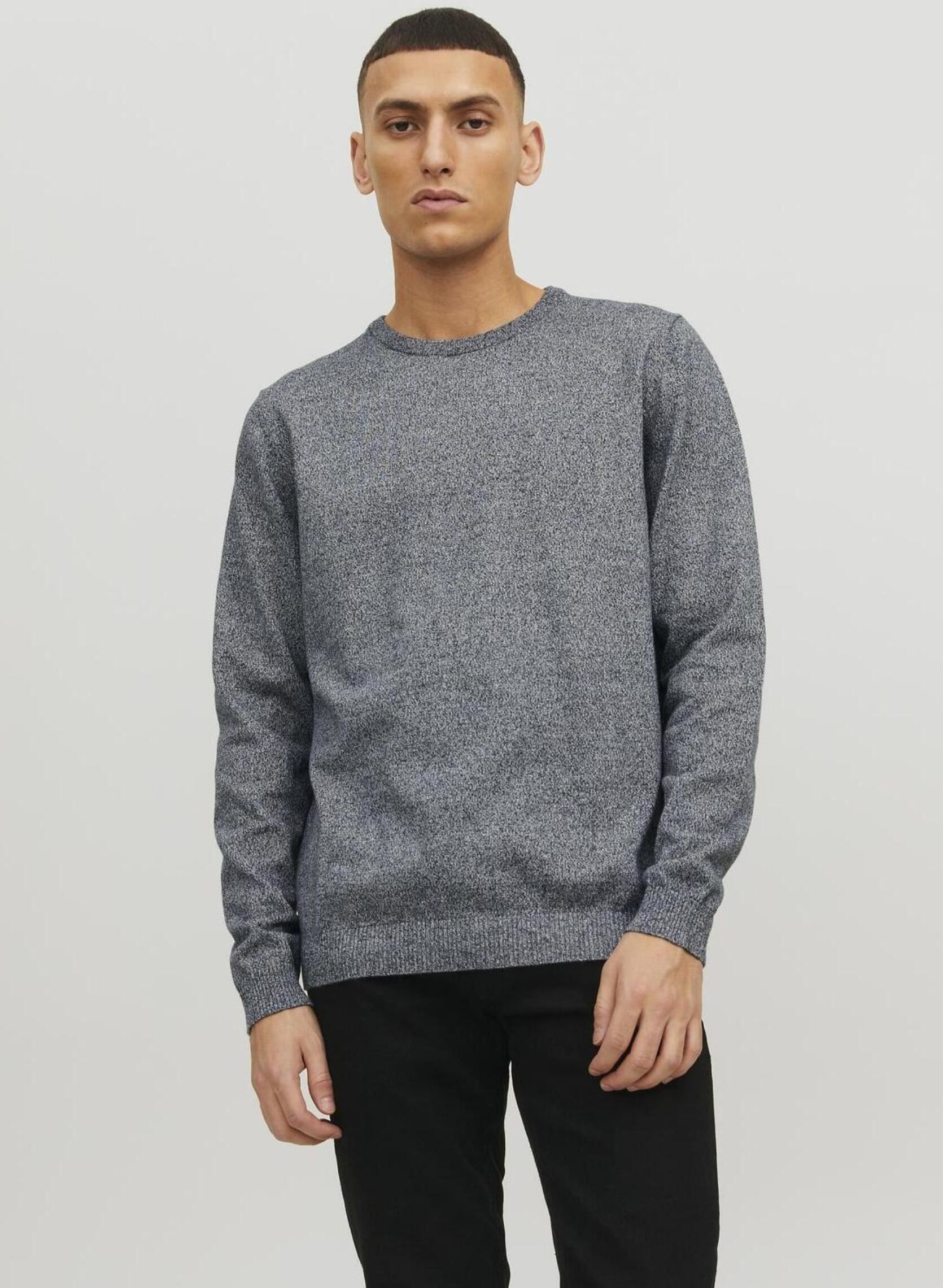 Vêtements Jack & Jones Jjebasic knit Crew Noos- pour  Accessoires