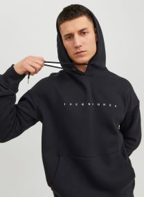Sweats à capuche Jjester Jj Sweat Hood Noos homme noir Jack & Jones Sweats à capuche Jjester Jj Sweat Hood Noos homme noir BLACK