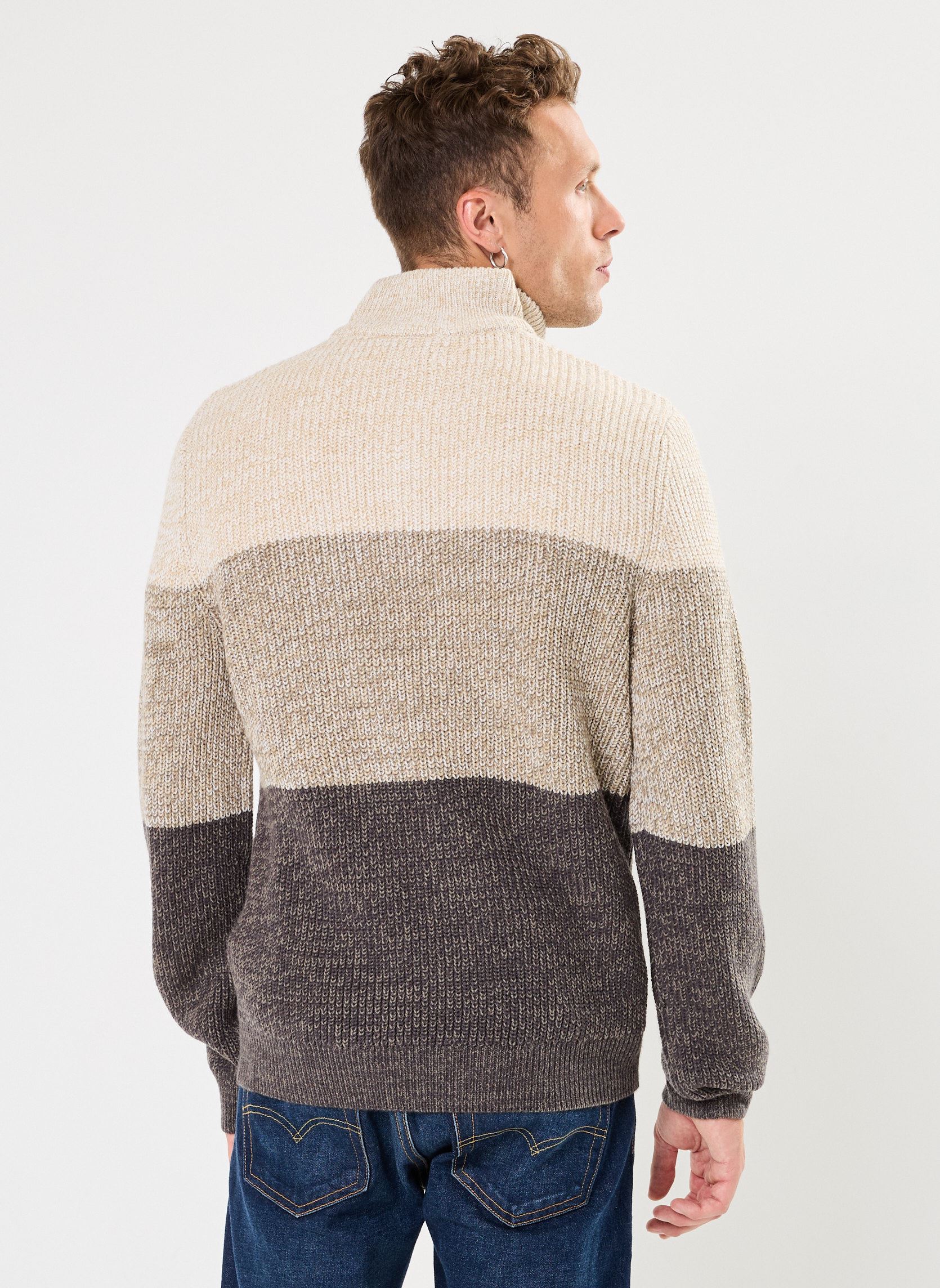 Pulls MONVERT homme vert MADE BY Pulls MONVERT homme vert DEEP LICHEN GREEN