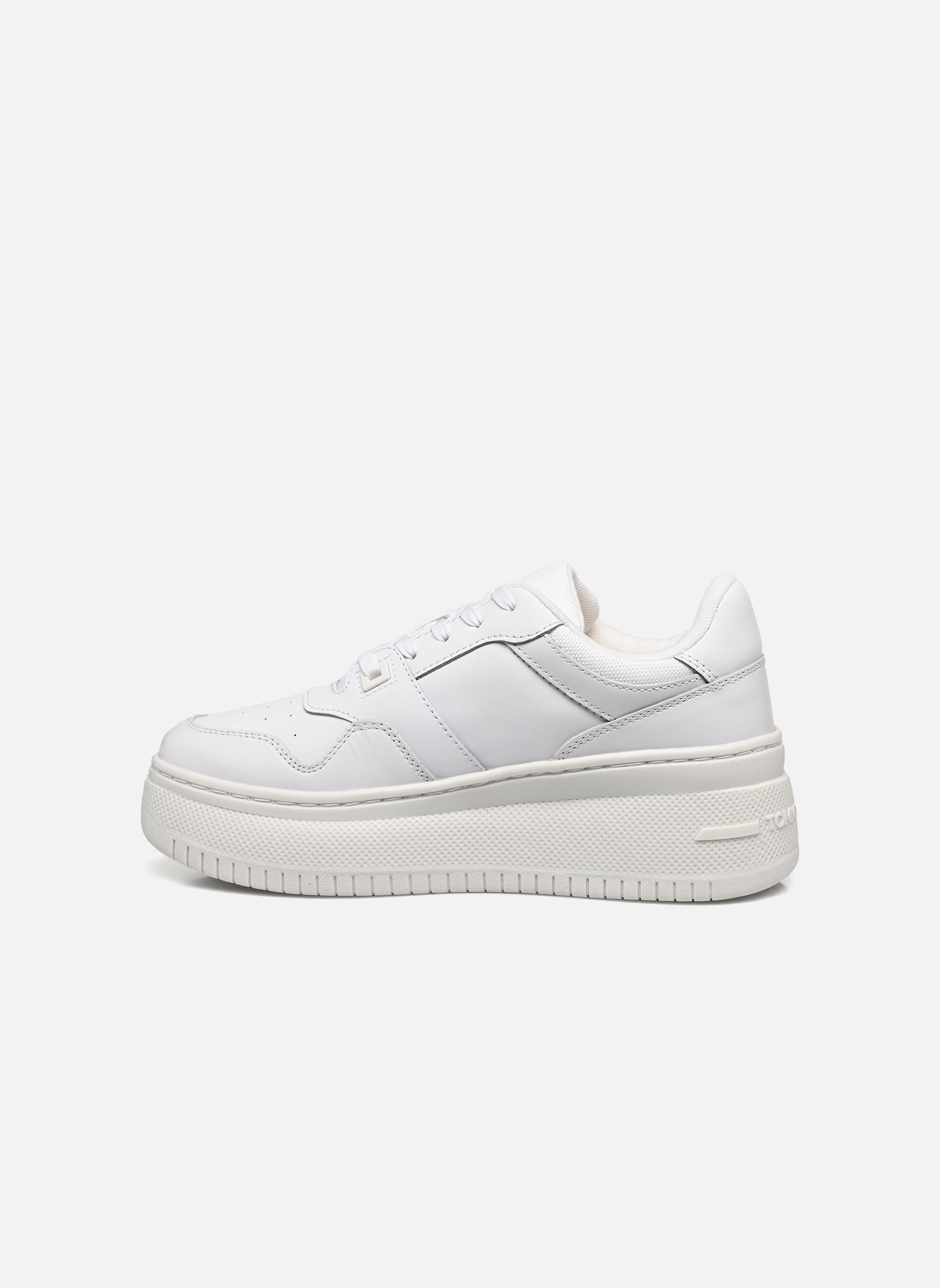 Sneaker TJW RETRO BASKET FLATFORM ESS damen weiß Tommy Jeans Sneaker TJW RETRO BASKET FLATFORM ESS damen weiß WHITE