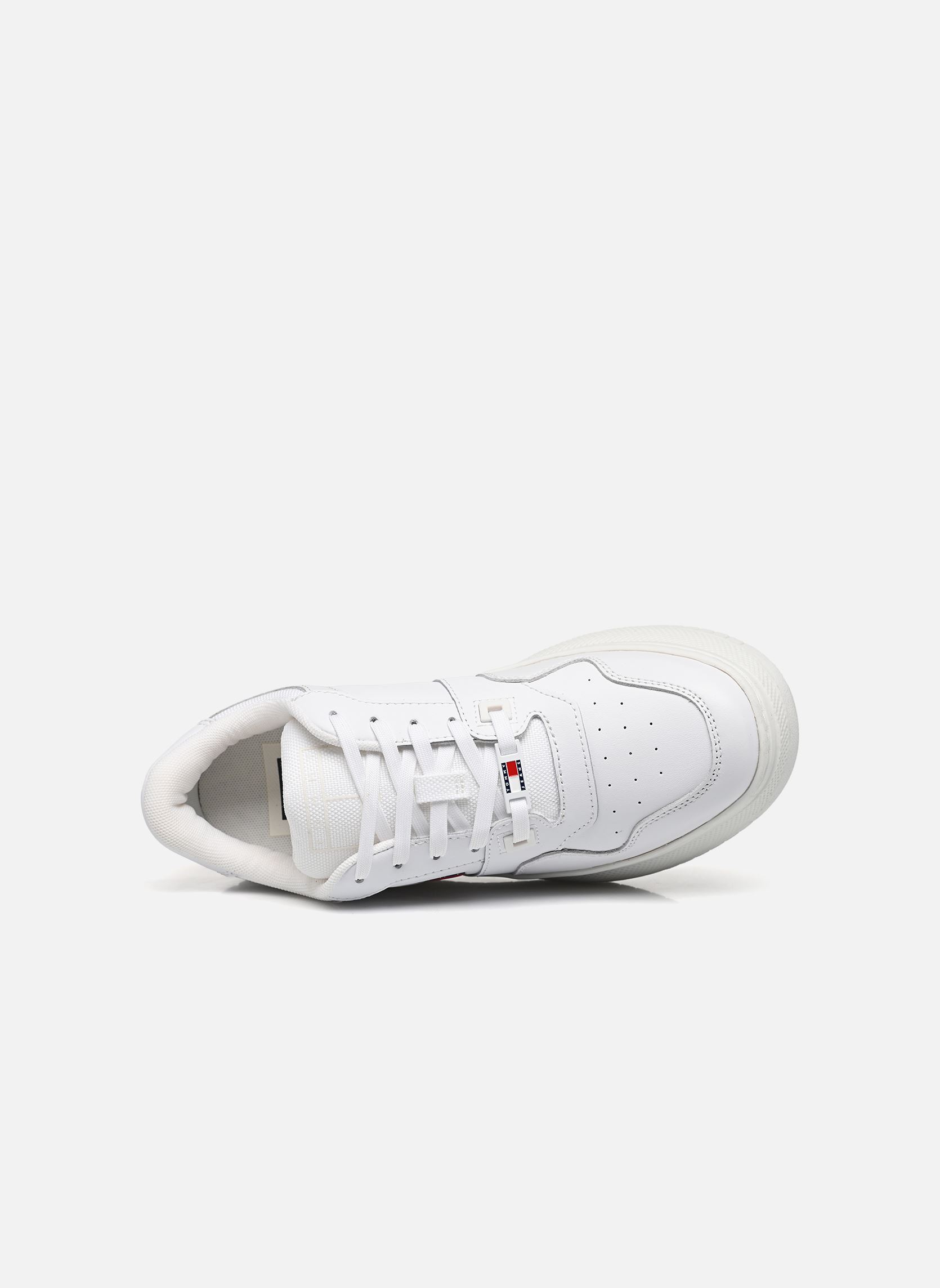 Sneaker TJW RETRO BASKET FLATFORM ESS damen weiß Tommy Jeans Sneaker TJW RETRO BASKET FLATFORM ESS damen weiß WHITE