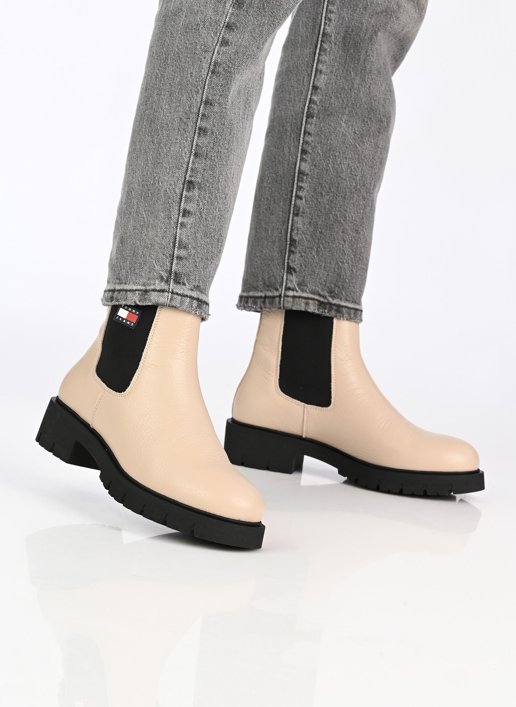 Bottines et boots TJW CHELSEA BOOT WL femme beige Tommy Jeans Bottines et boots TJW CHELSEA BOOT WL femme beige BEIGE