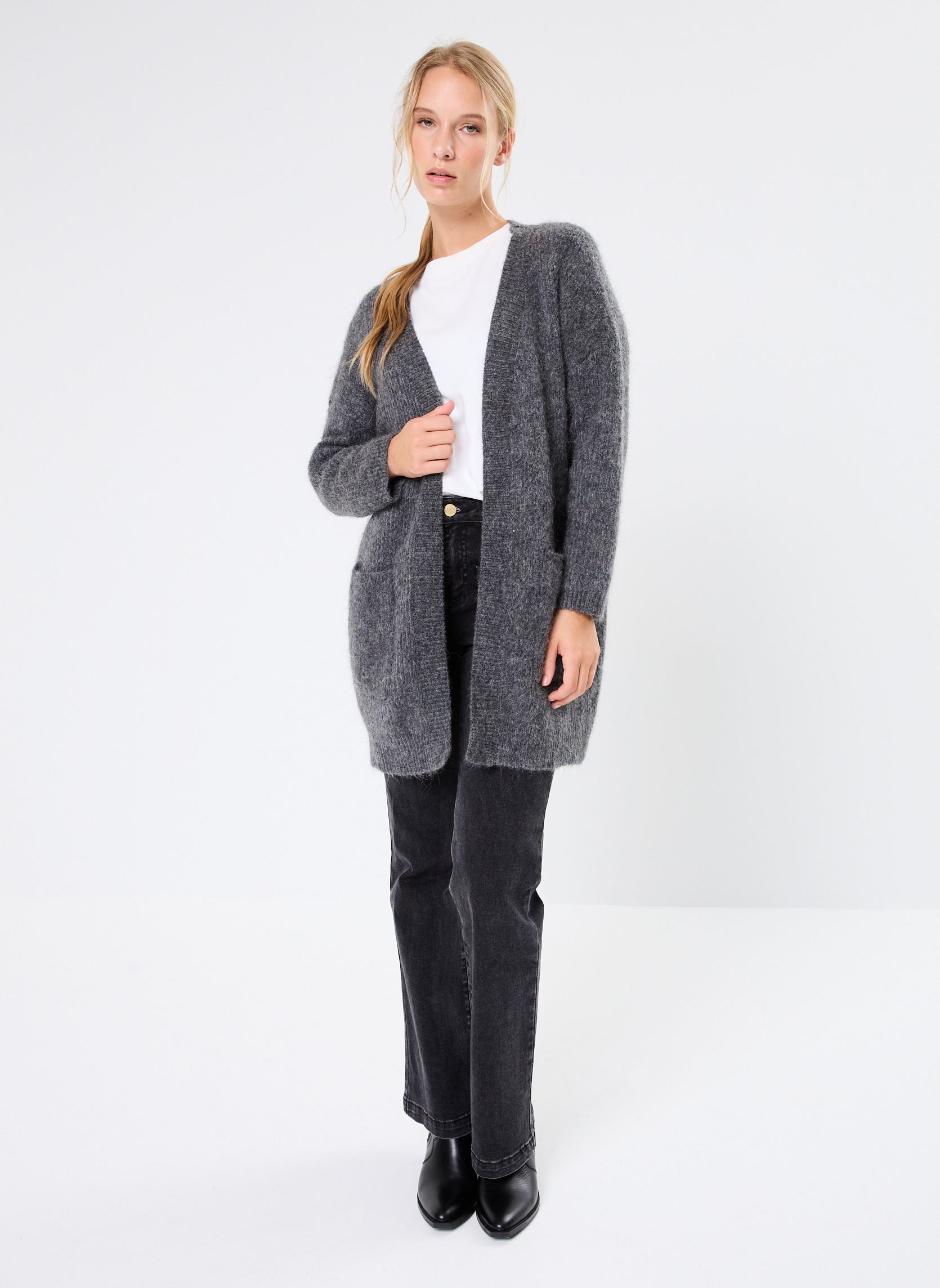 Vesten Darina dames grijs ARTLOVE Vesten Darina dames grijs D-Gray