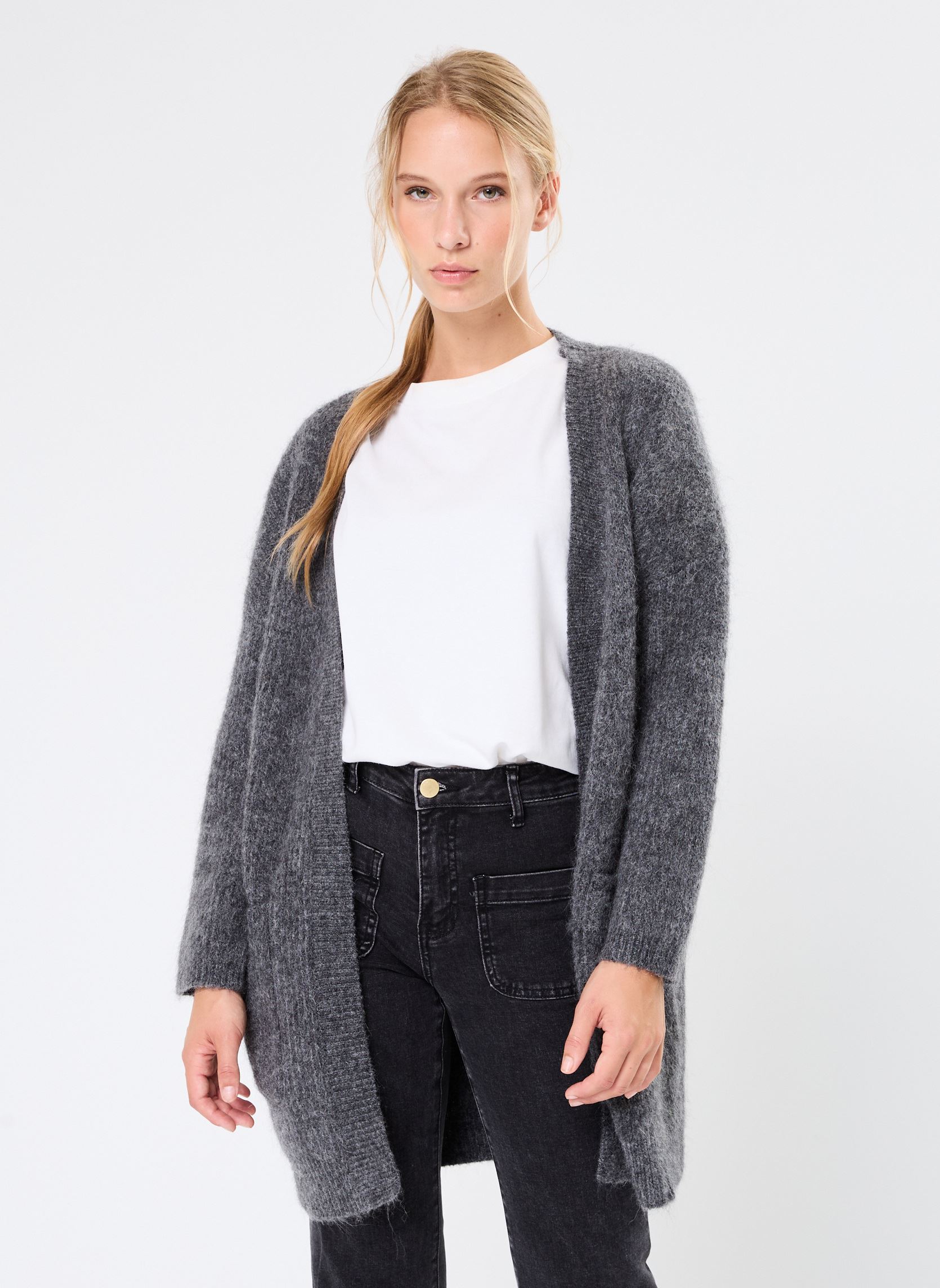 Vesten Darina dames grijs ARTLOVE Vesten Darina dames grijs D-Gray