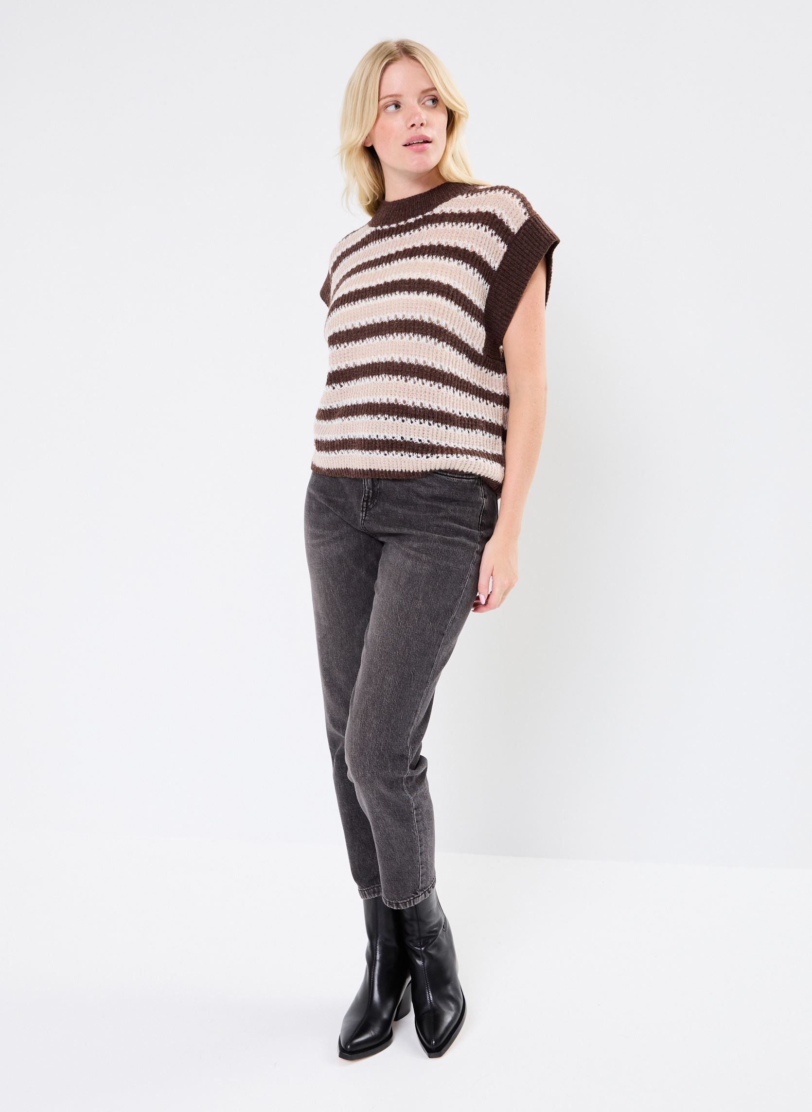 Pullover Cerise damen braun ARTLOVE Pullover Cerise damen braun Brown