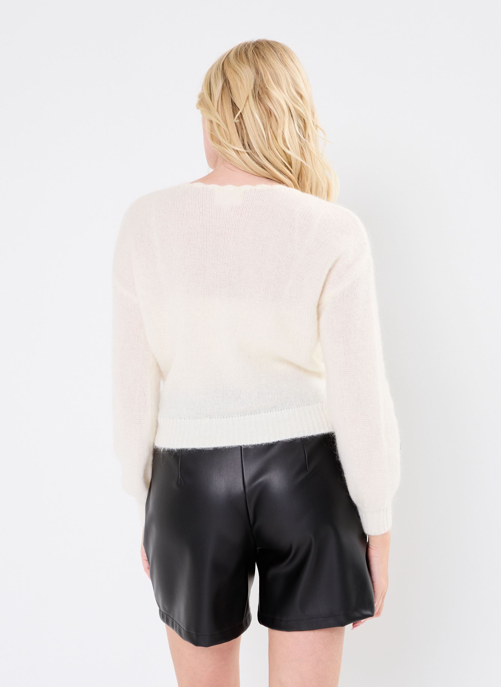 Pullover Chleo 74303 damen weiß ARTLOVE Pullover Chleo 74303 damen weiß CREAM