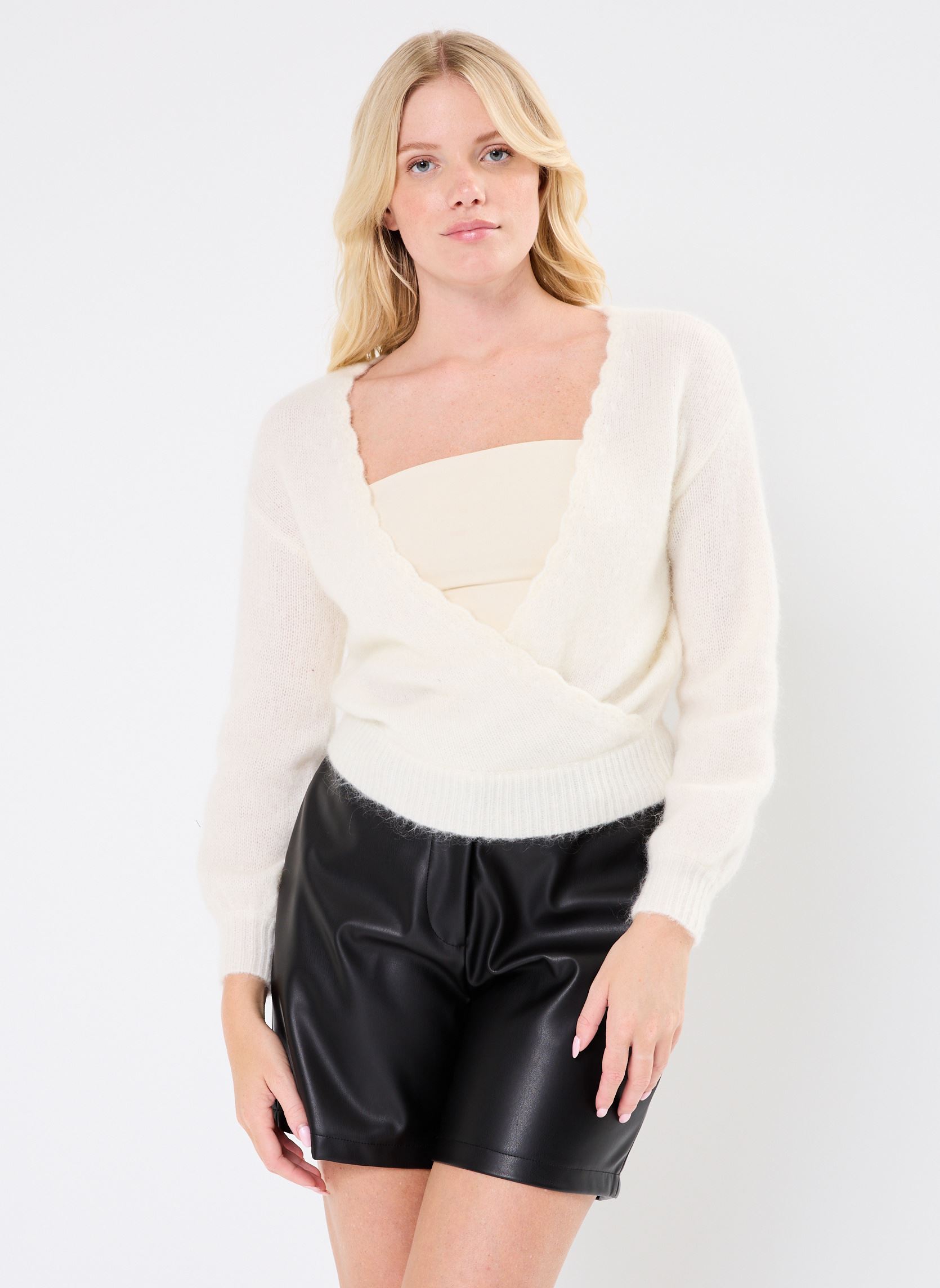 Pullover Chleo 74303 damen weiß ARTLOVE Pullover Chleo 74303 damen weiß CREAM