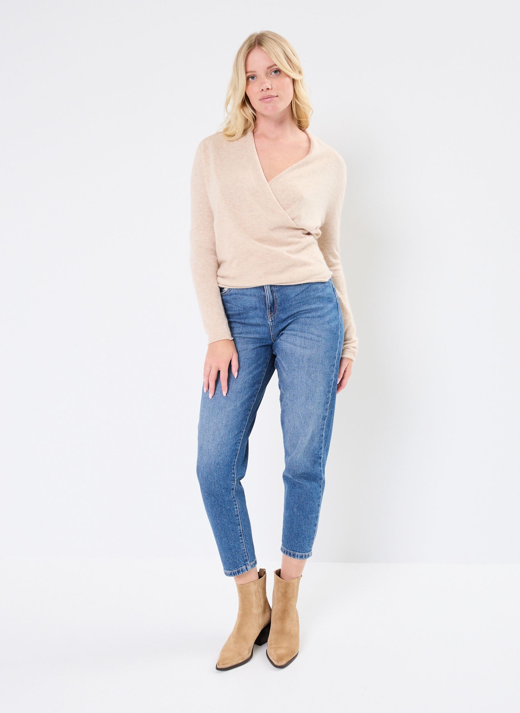 Pulls Ciana femme beige ARTLOVE Pulls Ciana femme beige Beige