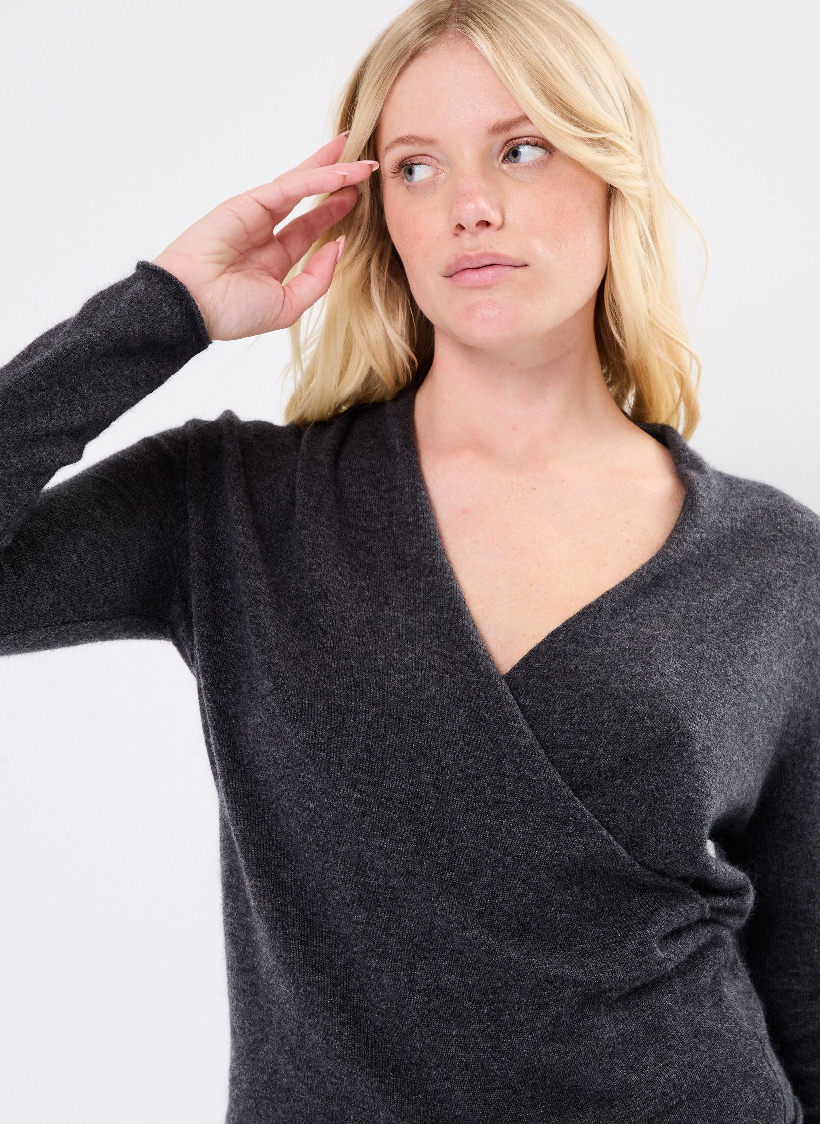 Pulls Ciana femme gris ARTLOVE Pulls Ciana femme gris D-Gray
