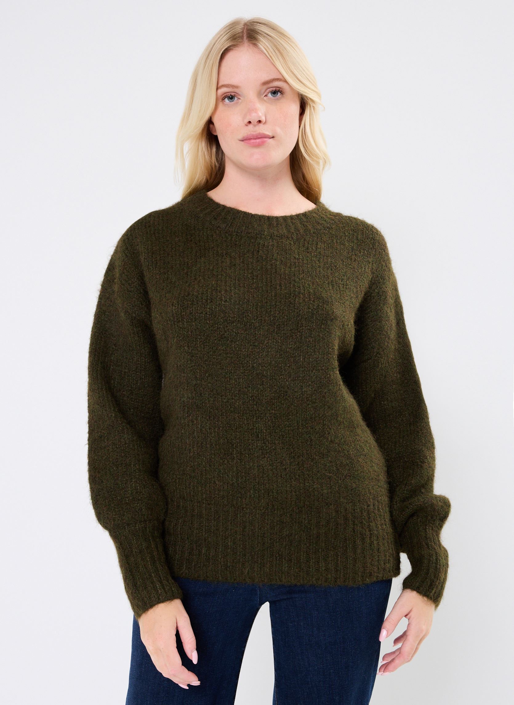 Pulls Dalia femme vert ARTLOVE Pulls Dalia femme vert khaki