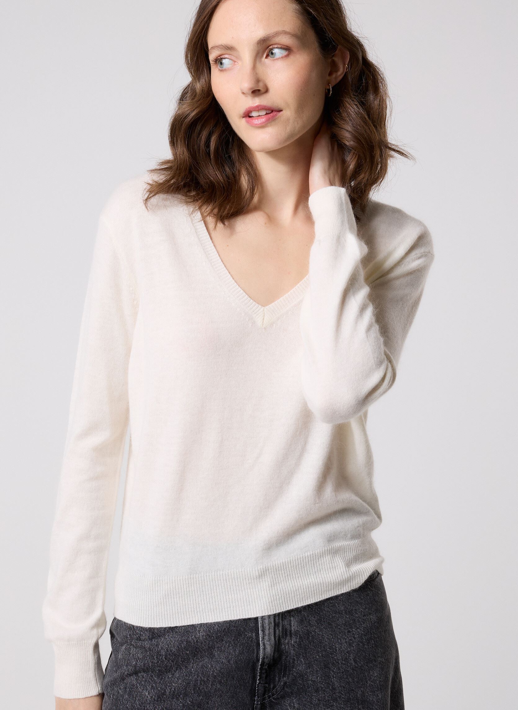 Pullover Eden 74003 damen weiß ARTLOVE Pullover Eden 74003 damen weiß Cream