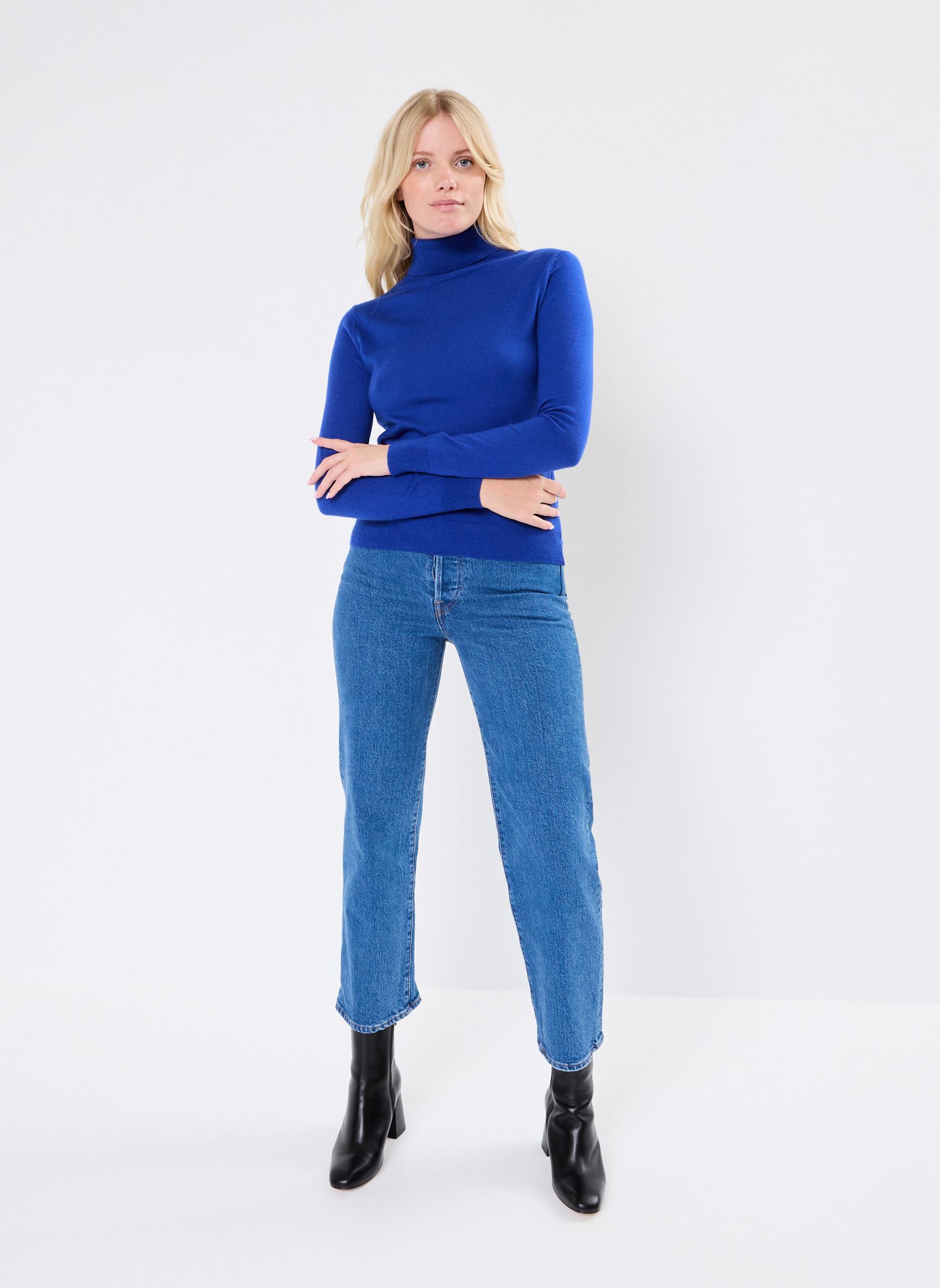 Pullover Nadege damen blau ARTLOVE Pullover Nadege damen blau Blue