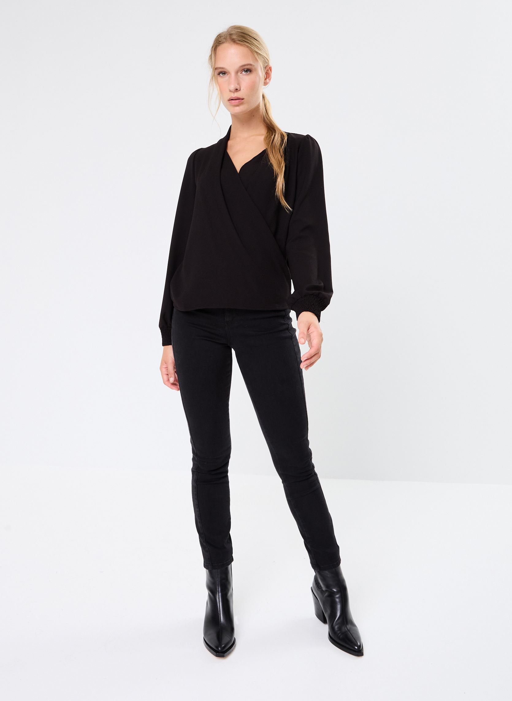 Langarm-Blusen Eloina damen schwarz ARTLOVE Langarm-Blusen Eloina damen schwarz Black