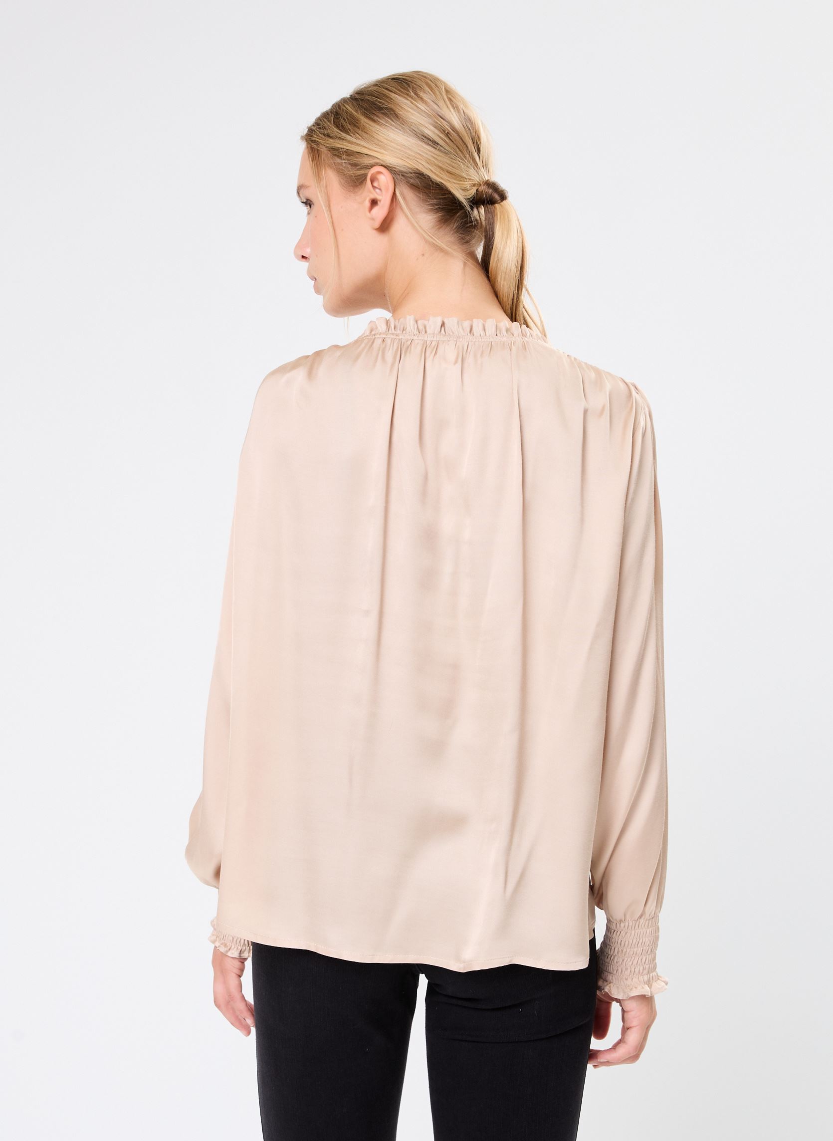 Blusen Eya damen beige ARTLOVE Blusen Eya damen beige Beige