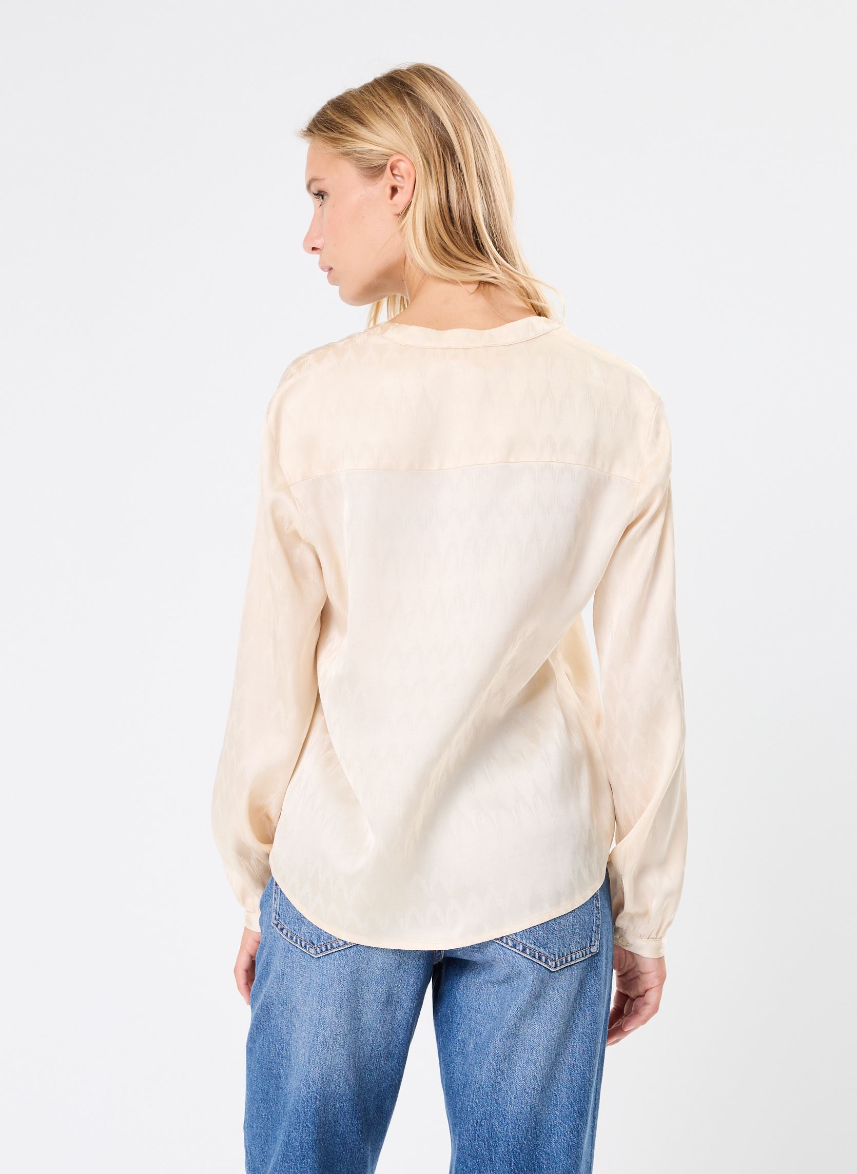 Blusas de manga larga Fionna mujer beige ARTLOVE Blusas de manga larga Fionna mujer beige Beige