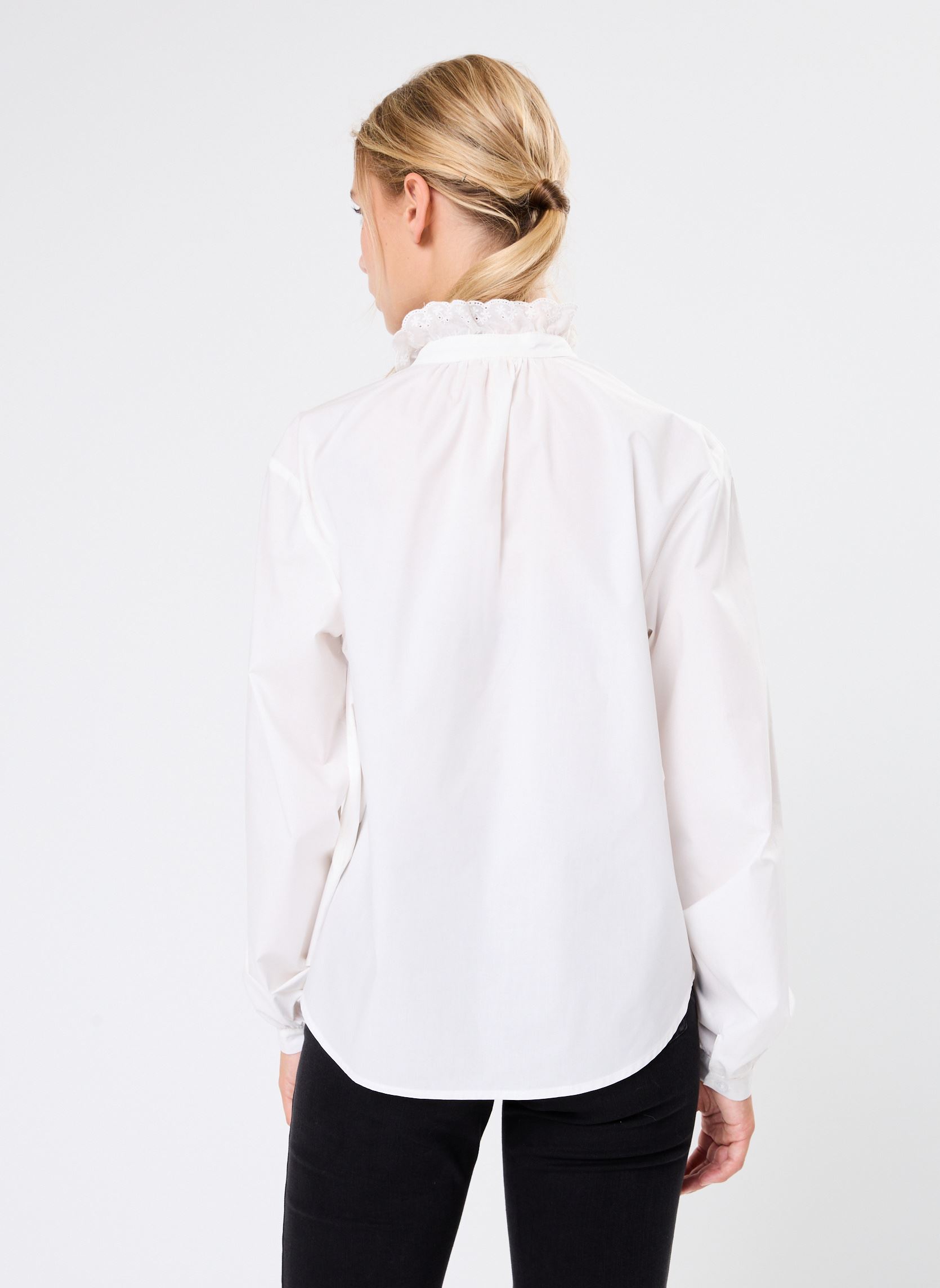 Chemises manches longues Anouk 74514 femme blanc ARTLOVE Chemises manches longues Anouk 74514 femme blanc Cream
