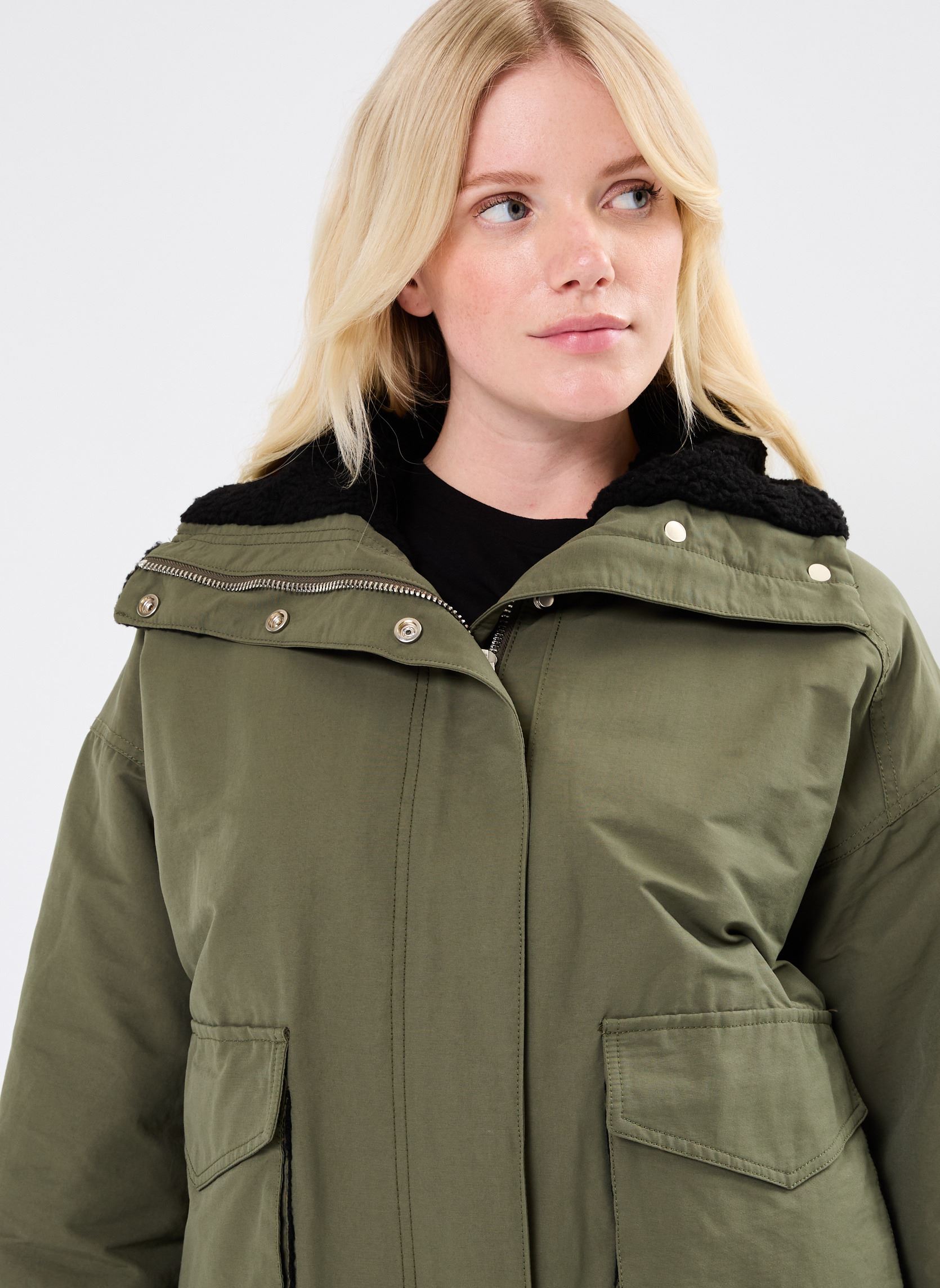 Mäntel Caterina damen grün ARTLOVE Mäntel Caterina damen grün khaki