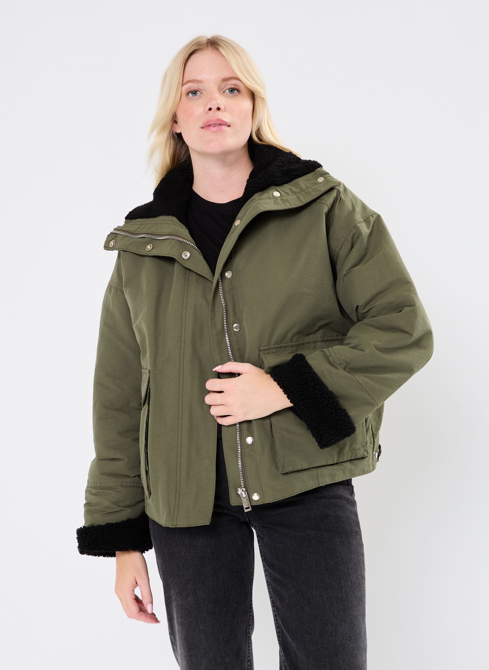 Mäntel Caterina damen grün ARTLOVE Mäntel Caterina damen grün khaki