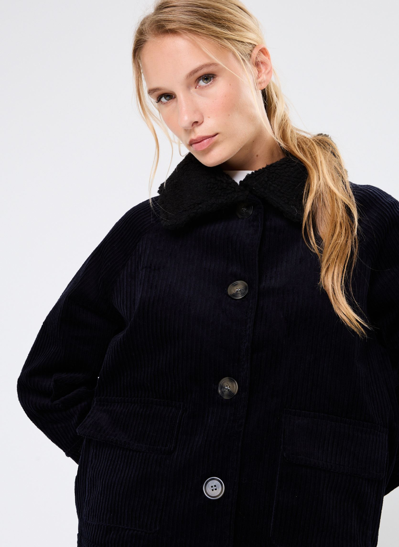 Manteaux Chenoa femme bleu ARTLOVE Manteaux Chenoa femme bleu Navy