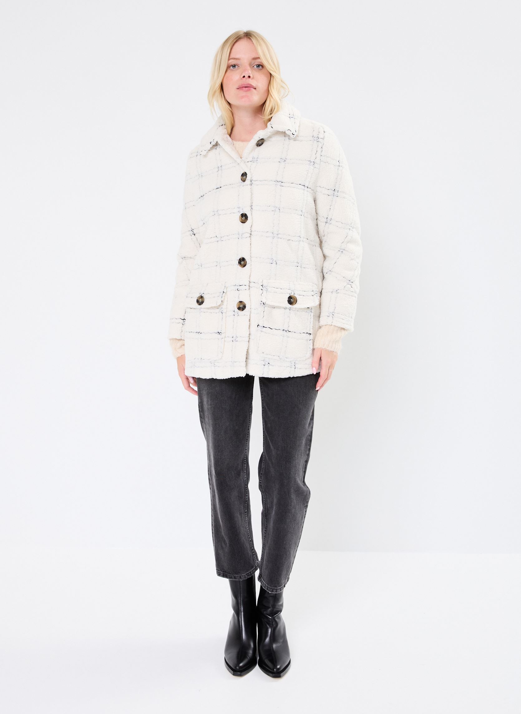 Mäntel Claudia damen weiß ARTLOVE Mäntel Claudia damen weiß Cream
