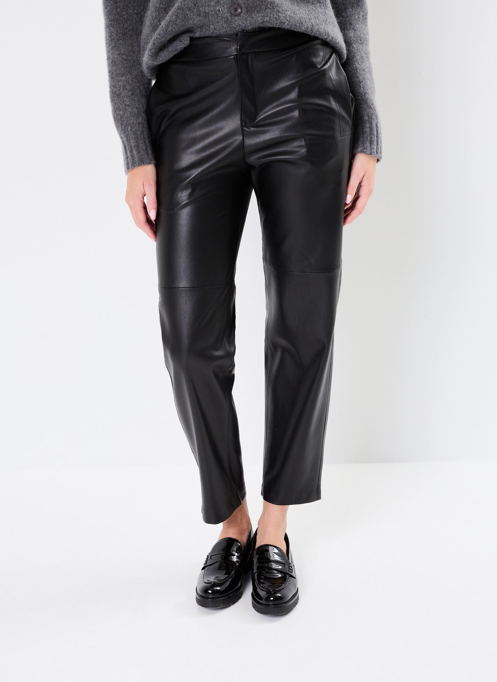 Rechte broeken Jordana dames zwart ARTLOVE Rechte broeken Jordana dames zwart BLACK
