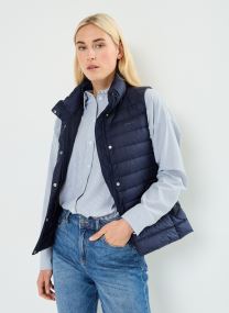 Gewatteerde jassen Light Down Vest 4700280 dames blauw GANT Gewatteerde jassen Light Down Vest 4700280 dames blauw BLEU NUIT