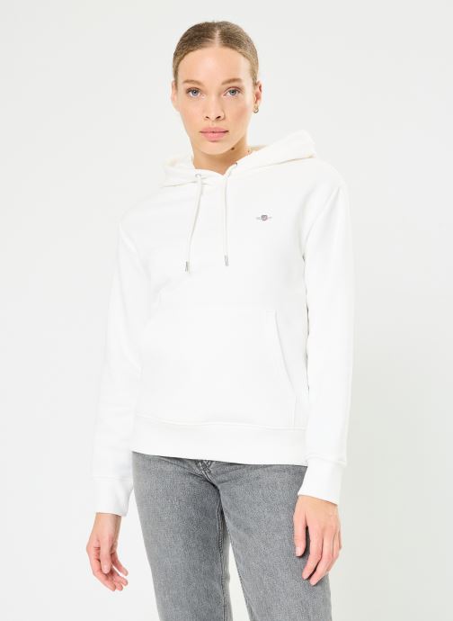 GANT Hoodies Shield Hoodie dames wit