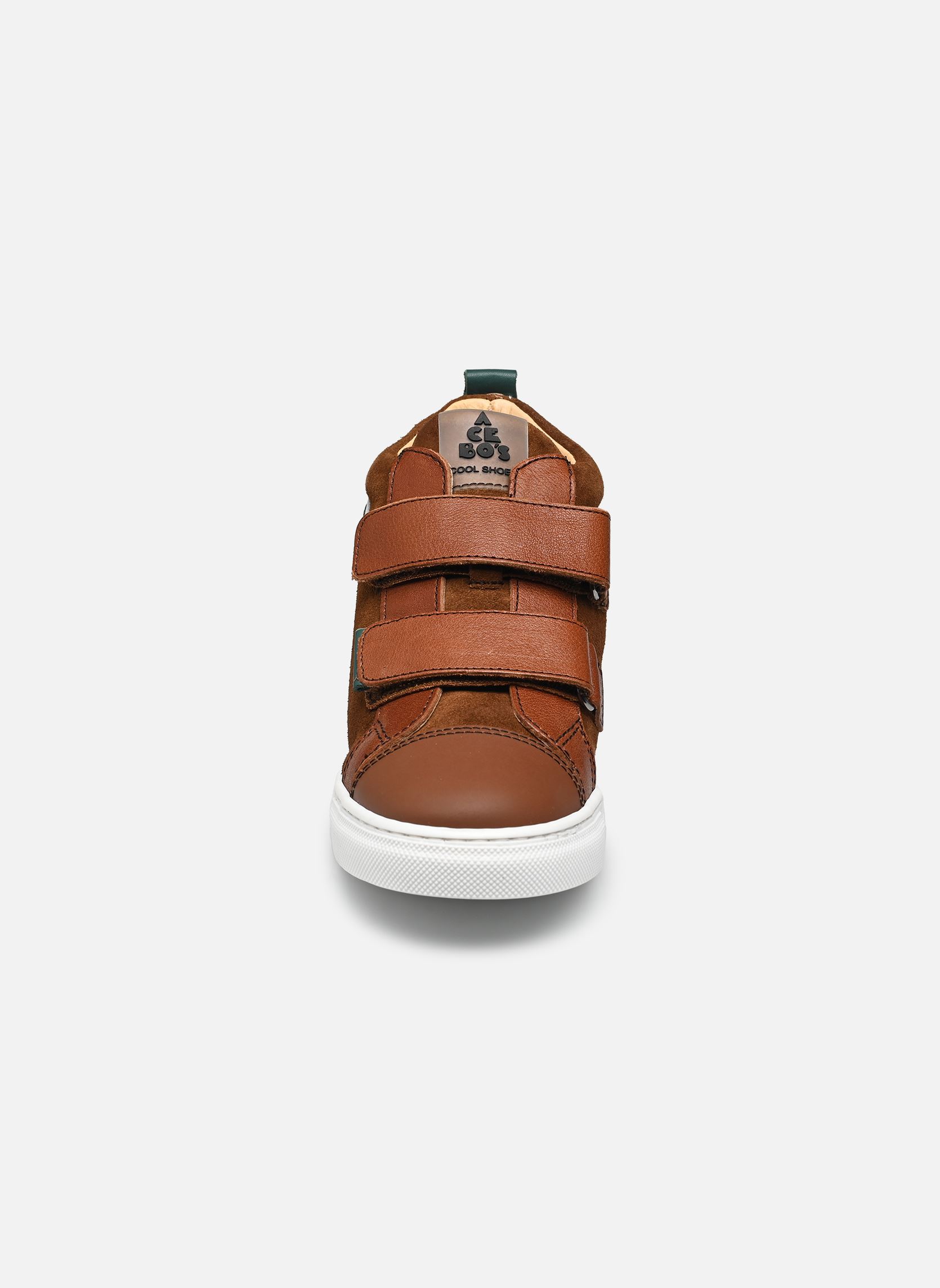 Knöchelhohe Sneaker 5839 jungen braun Acebo's Knöchelhohe Sneaker 5839 jungen braun CUERO