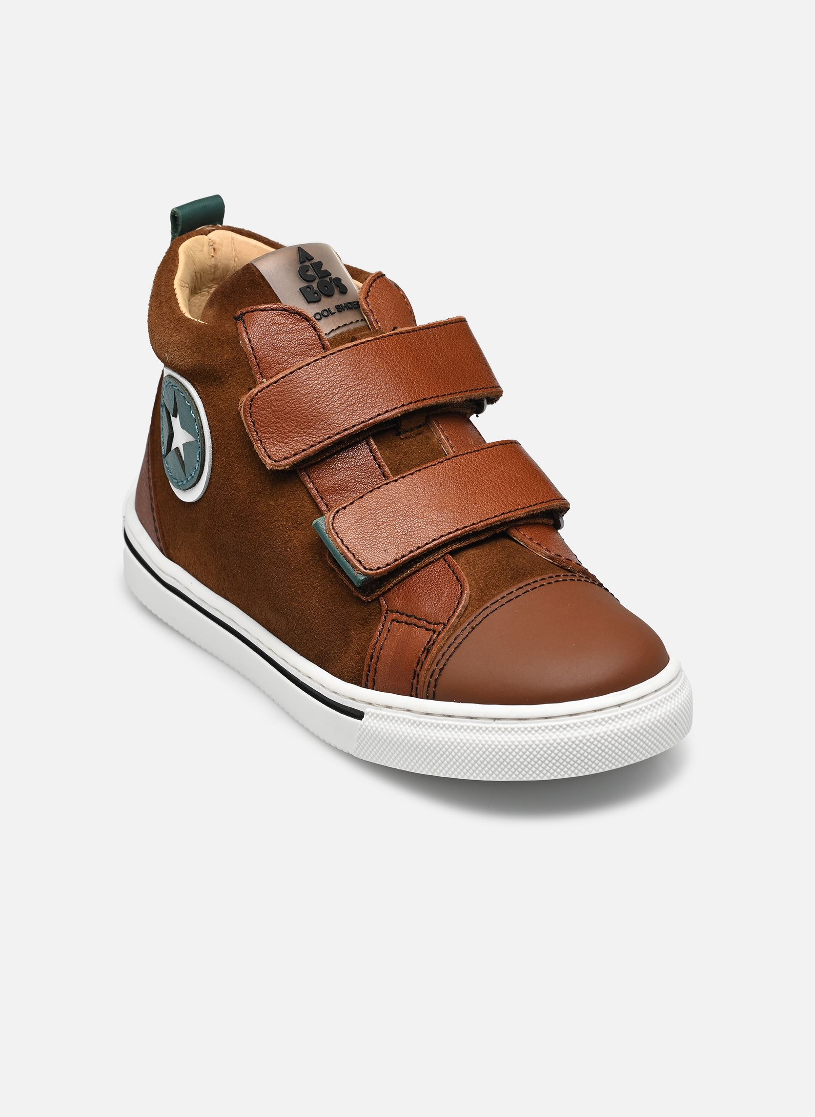 Knöchelhohe Sneaker 5839 jungen braun Acebo's Knöchelhohe Sneaker 5839 jungen braun CUERO