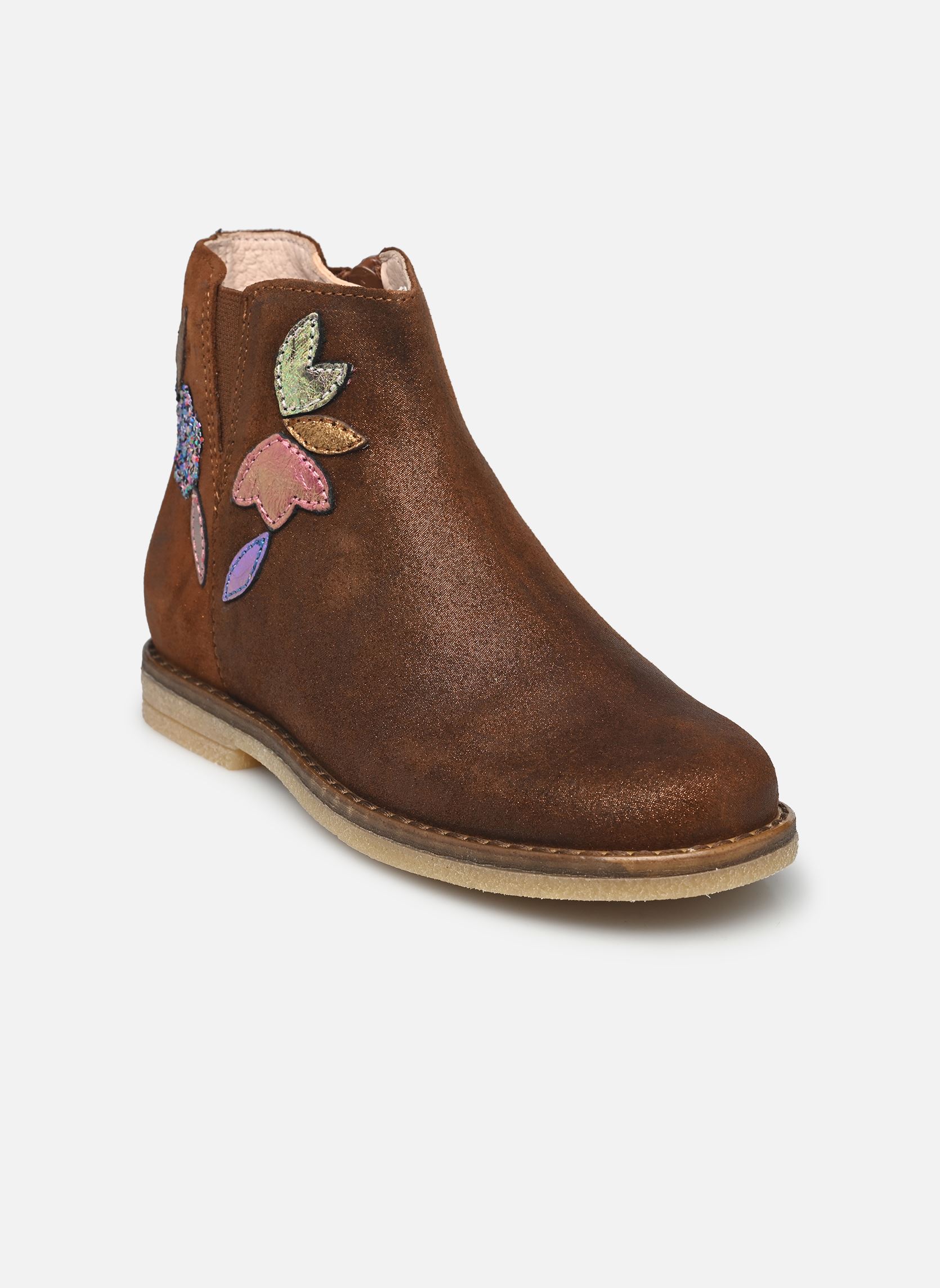 Stiefeletten / Ankle Boots 5831PU mädchen gold und bronze Acebo's Stiefeletten / Ankle Boots 5831PU mädchen gold und bronze CUERO